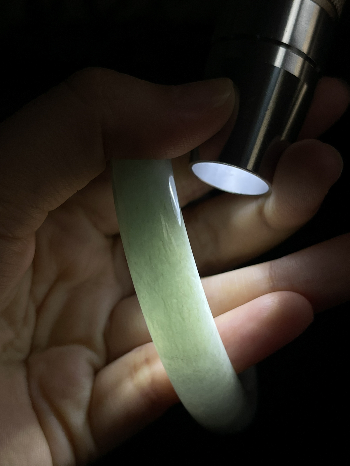 正圈58.2圈口，翡翠手镯