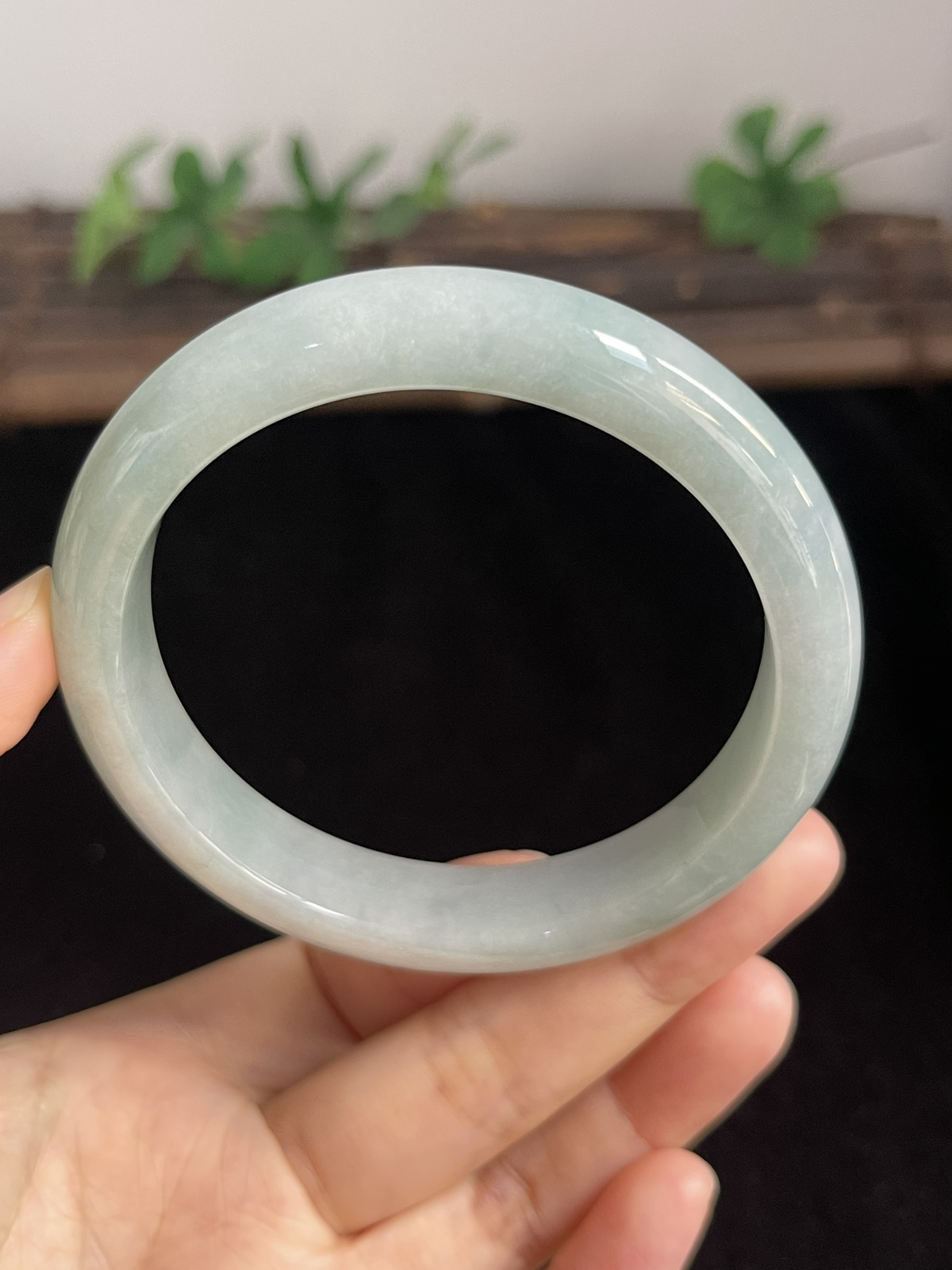 正圈58.2圈口，翡翠手镯