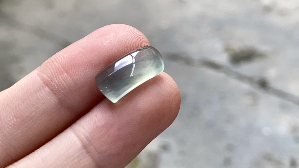 ️ 玻璃蓝钢马鞍, 完整