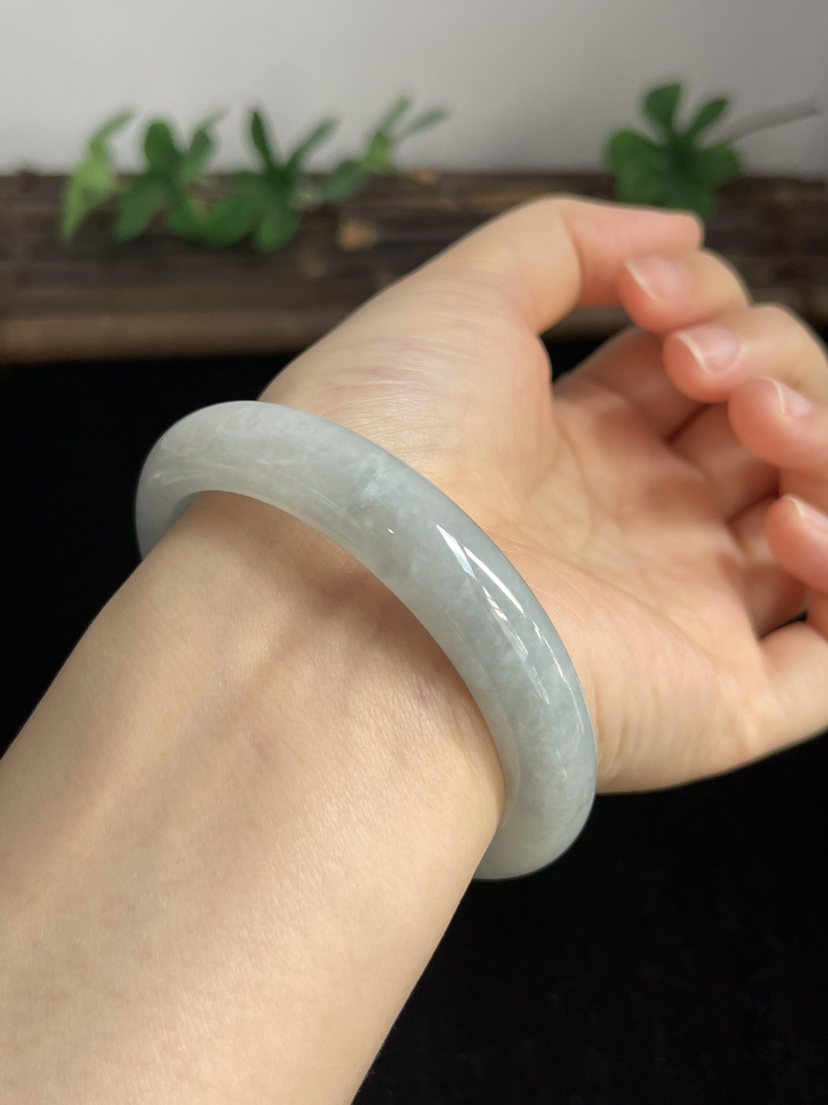 正圈56.2圈口，翡翠手镯