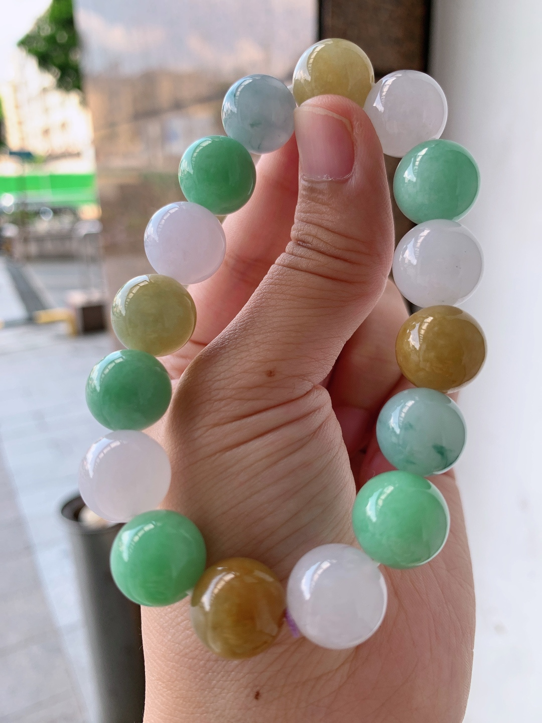 ️ 多宝珠珠手串，色彩柔和，珠圆玉润，清新温婉