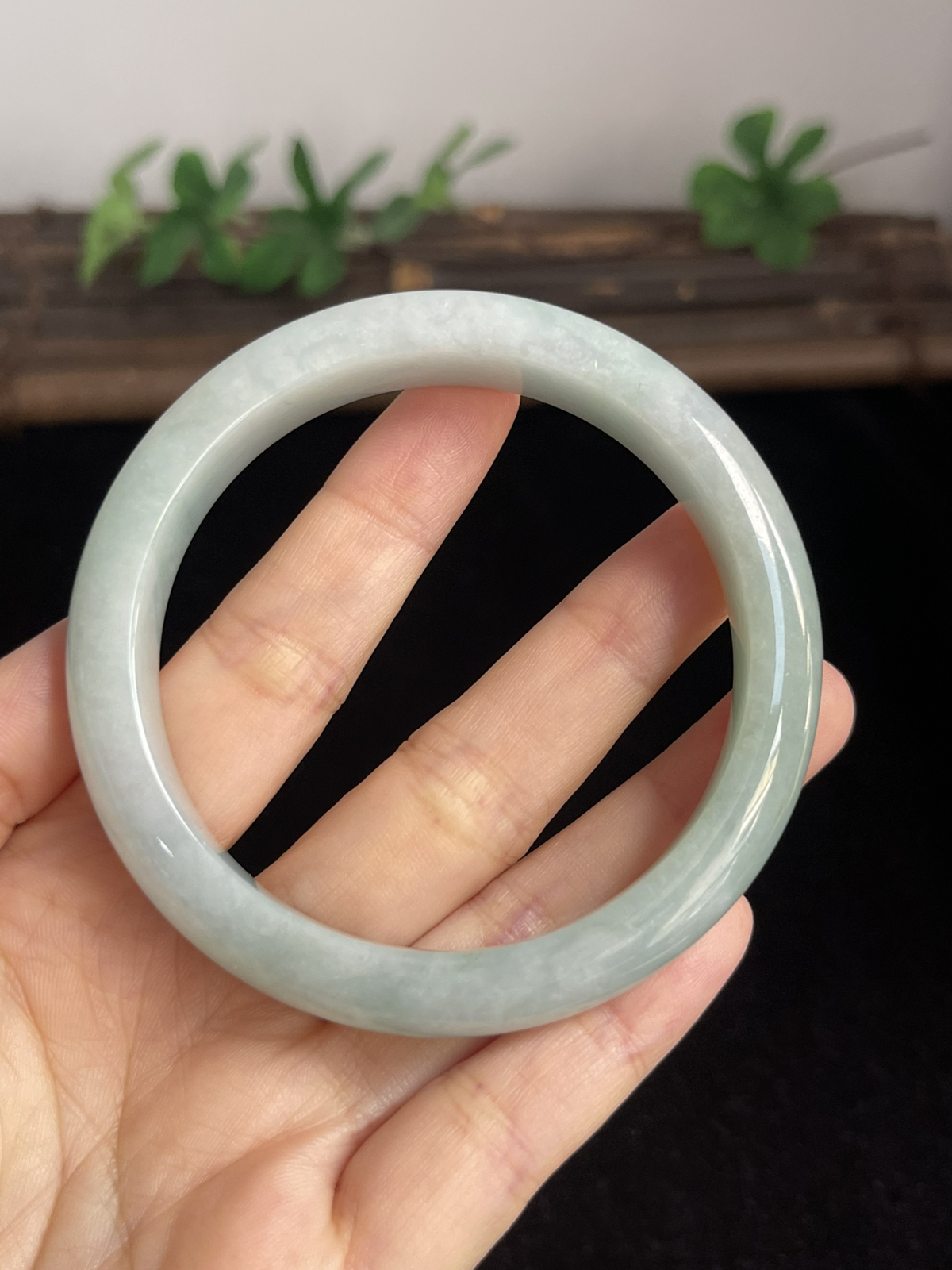 正圈58.2圈口，翡翠手镯