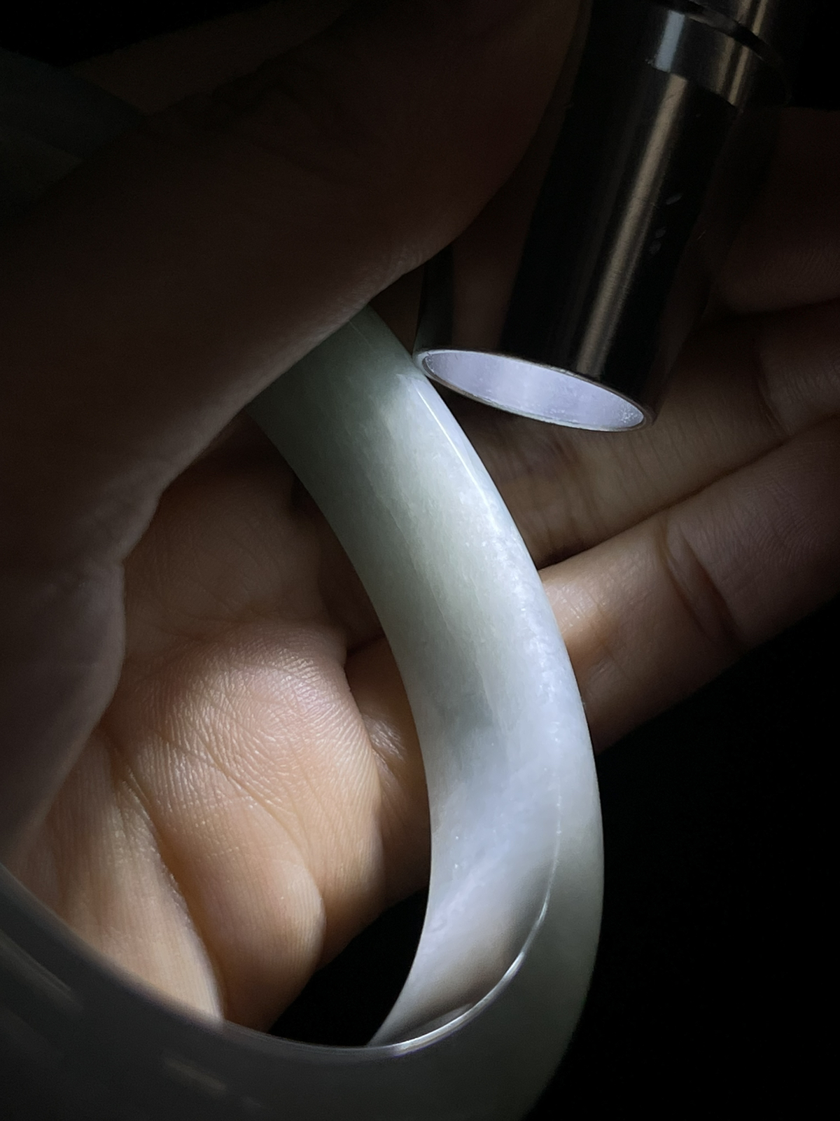 正圈58.2圈口，翡翠手镯