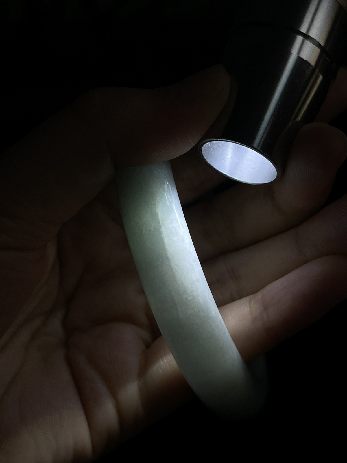 正圈58.2圈口，翡翠手镯