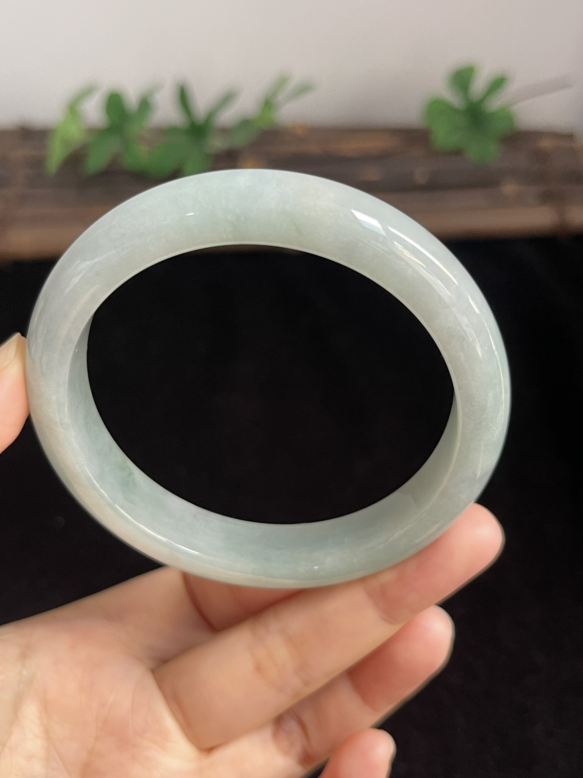 正圈58.2圈口，翡翠手镯