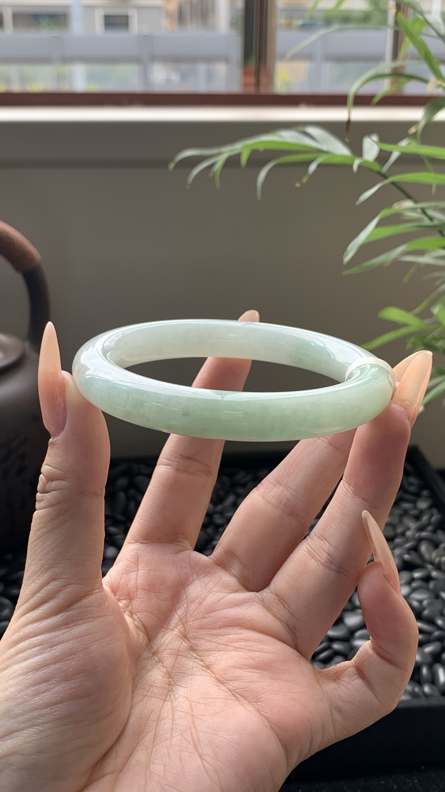 冰晴绿圆条成品 HYY-6812 ⭕️56.5-10-10