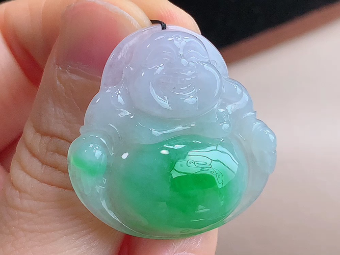 ️ 笑佛，无裂，尺寸31.2-30.3-7.0mm，包A附证书
