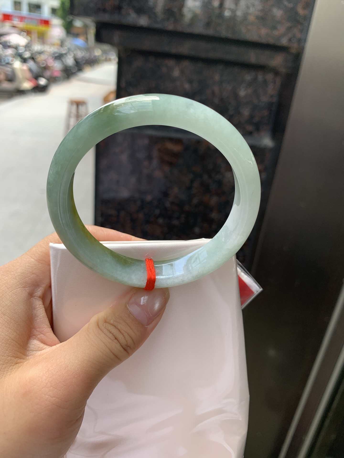 橄榄绿正圈 57.2-12.4-7.9 0817-553-81 无裂