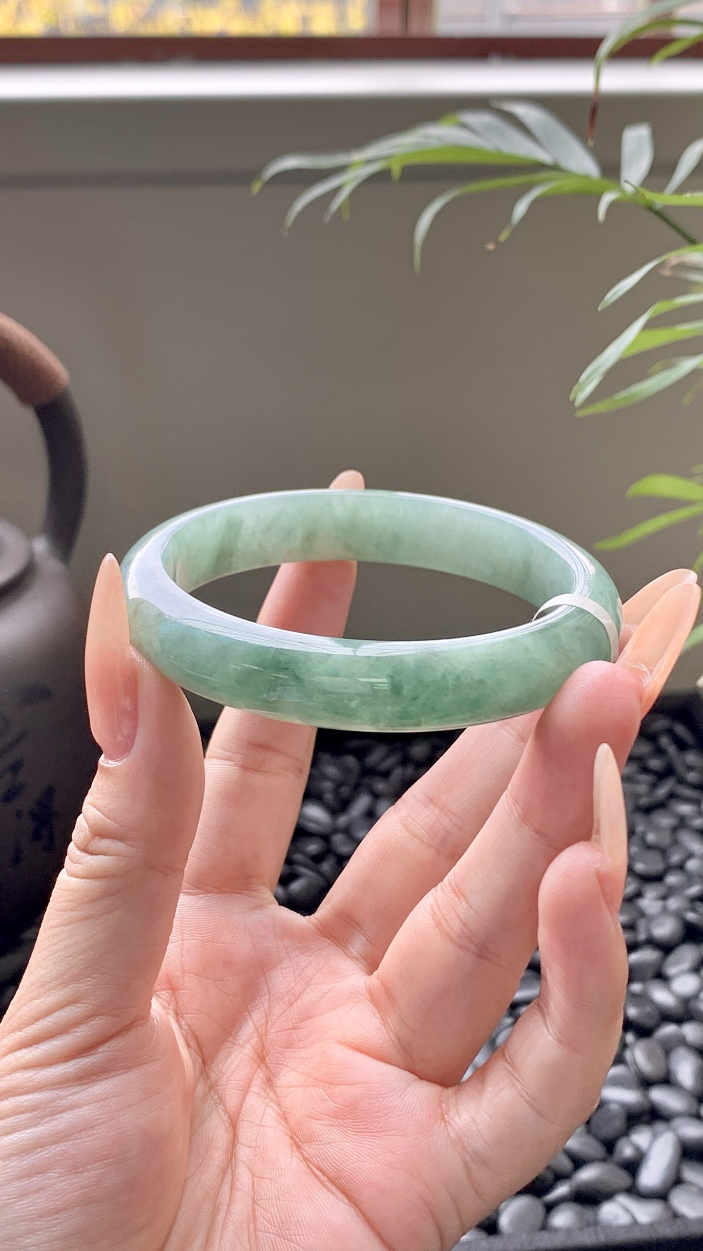 湖水绿正圈成品 HYY-9843 ⭕️57-11.5-8