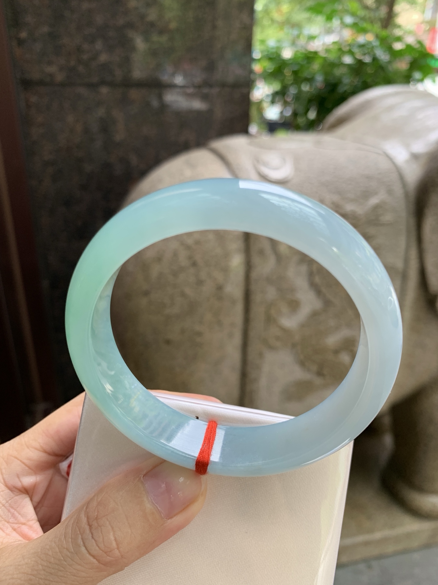 胶蓝半山水正圈,0818-H277-41