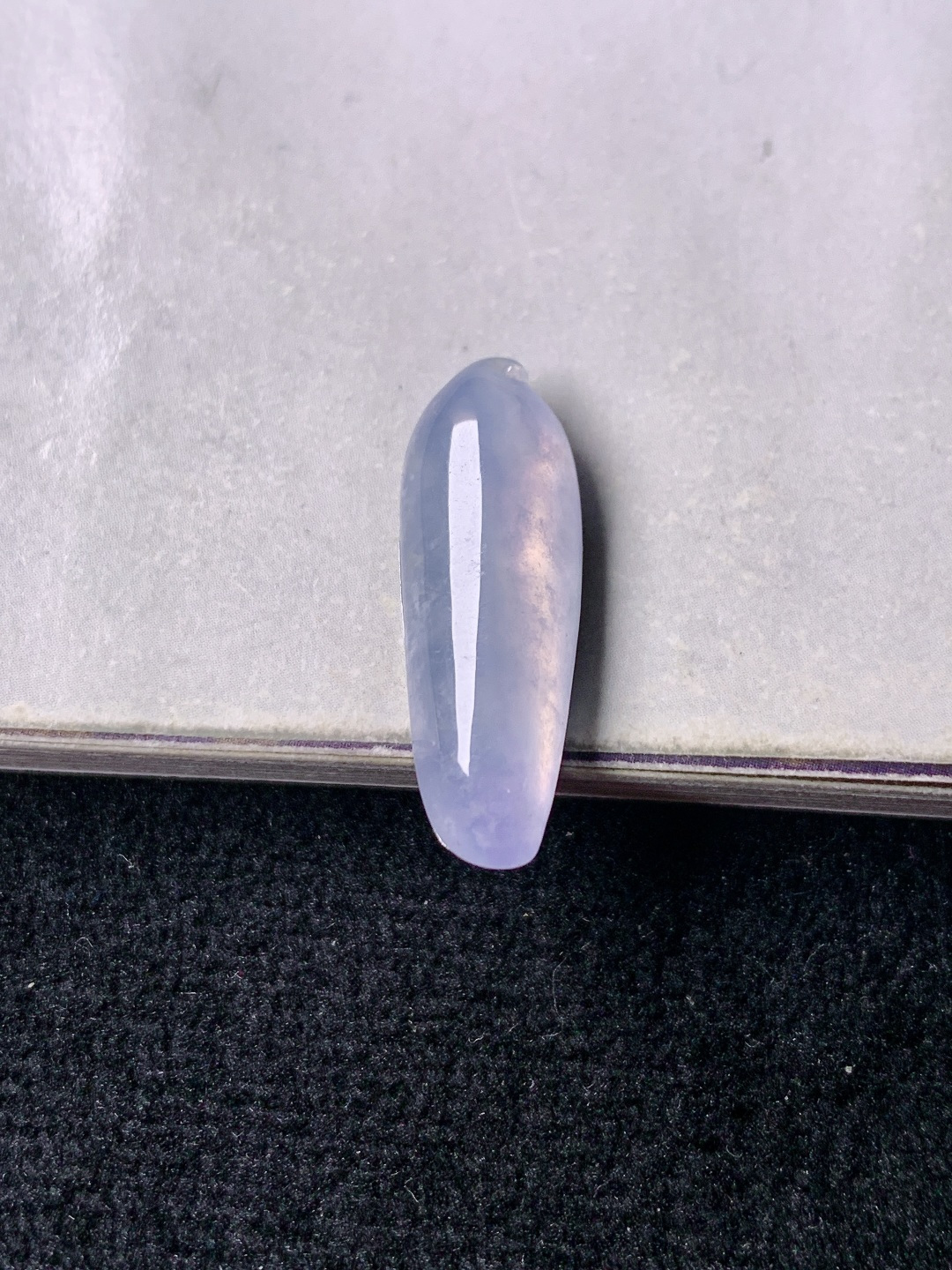 冰紫福瓜，色泽浓艳，尺寸23.3*8.1*5