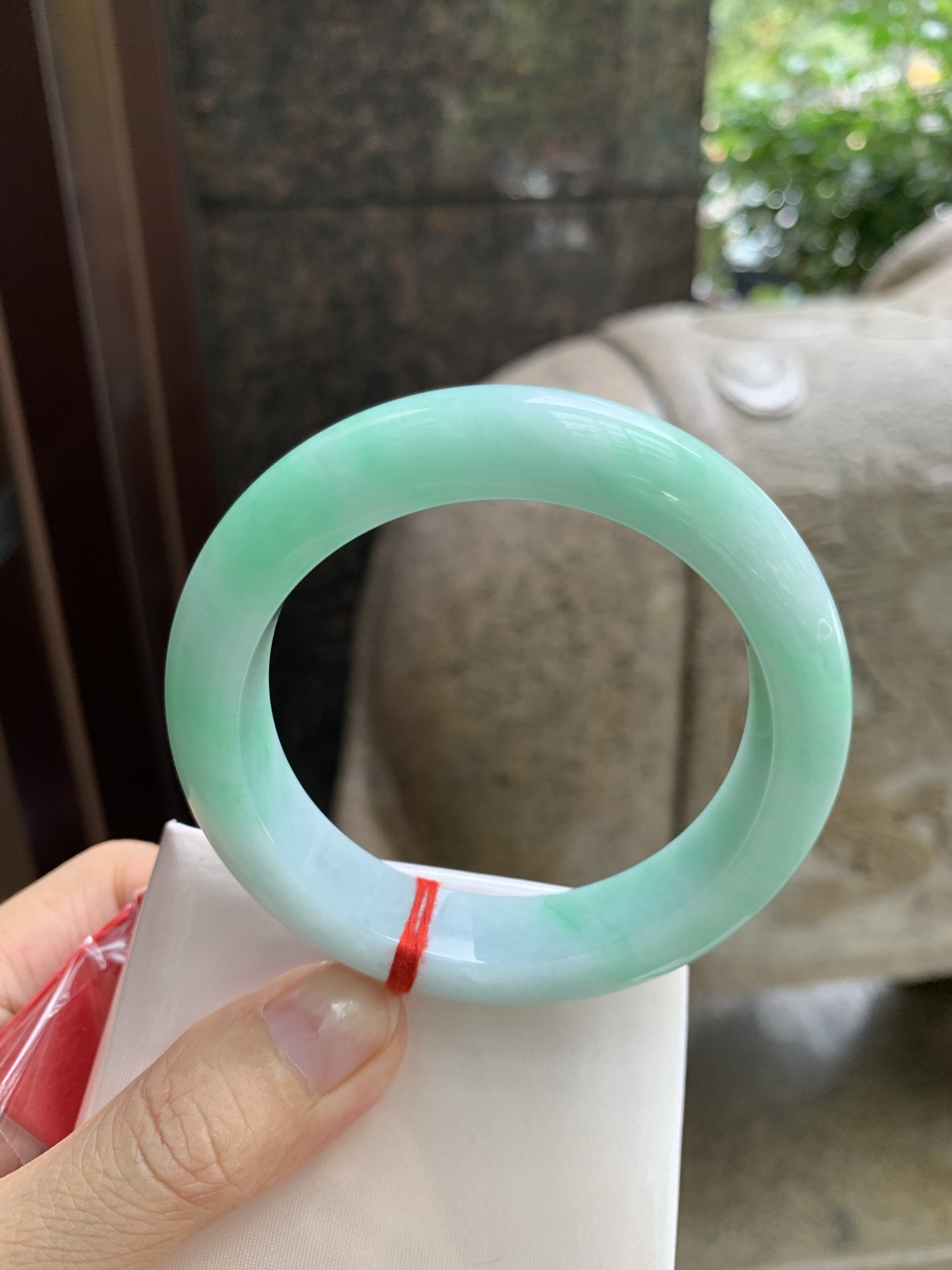 白底青正圈,0818-N1360