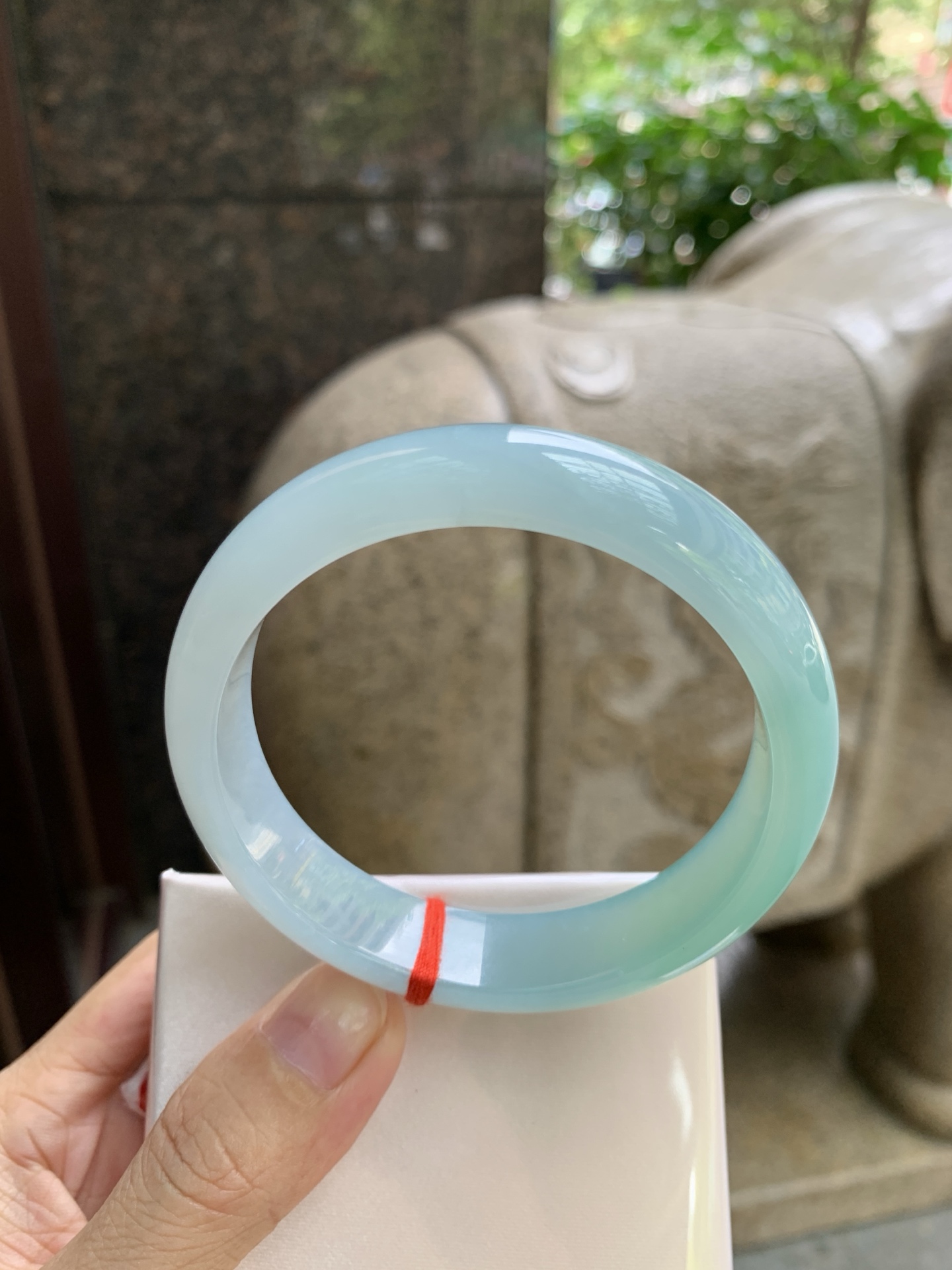 胶蓝半山水正圈,0818-H277-41