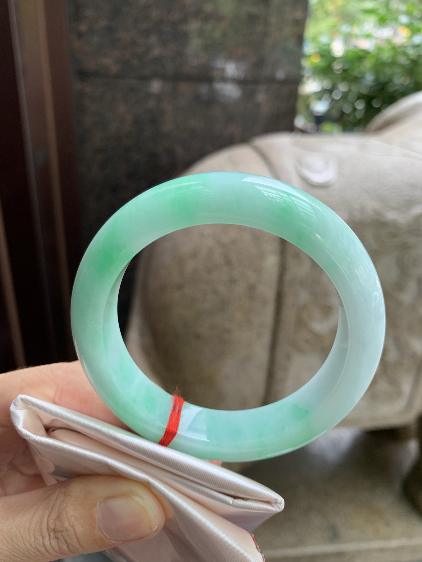 白底青正圈,0818-N1360