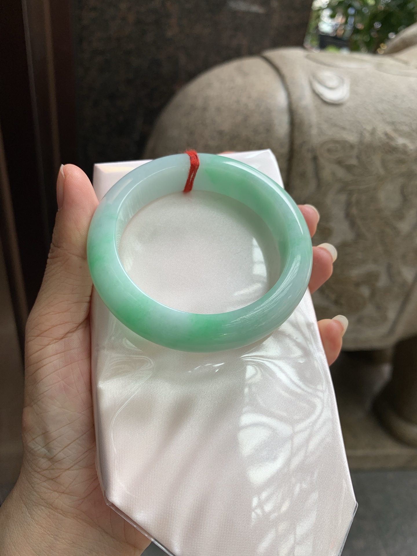 白底青正圈,0818-N1360