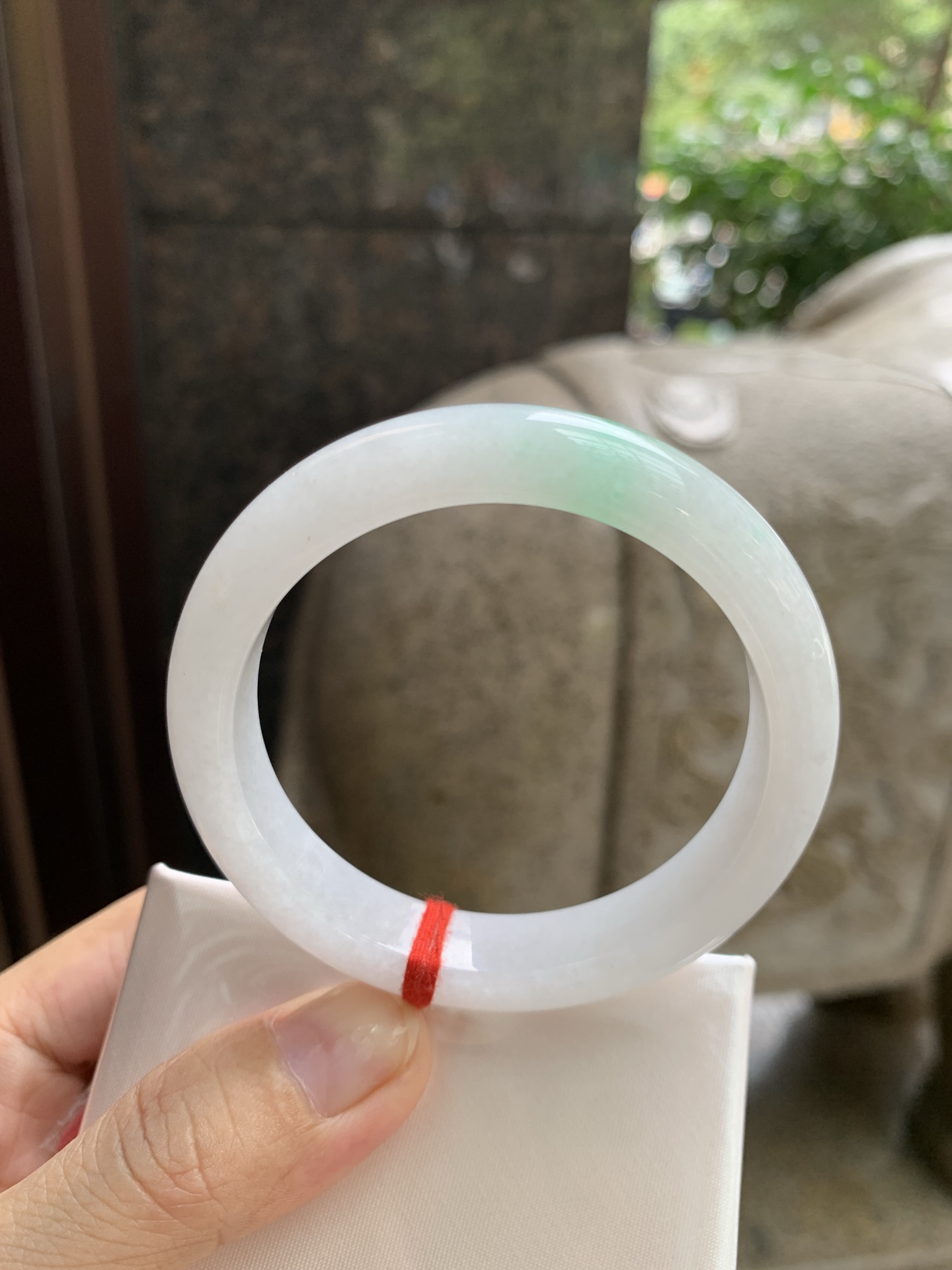 白底青正圈,0818-N1361,打灯细纹，肉眼不显