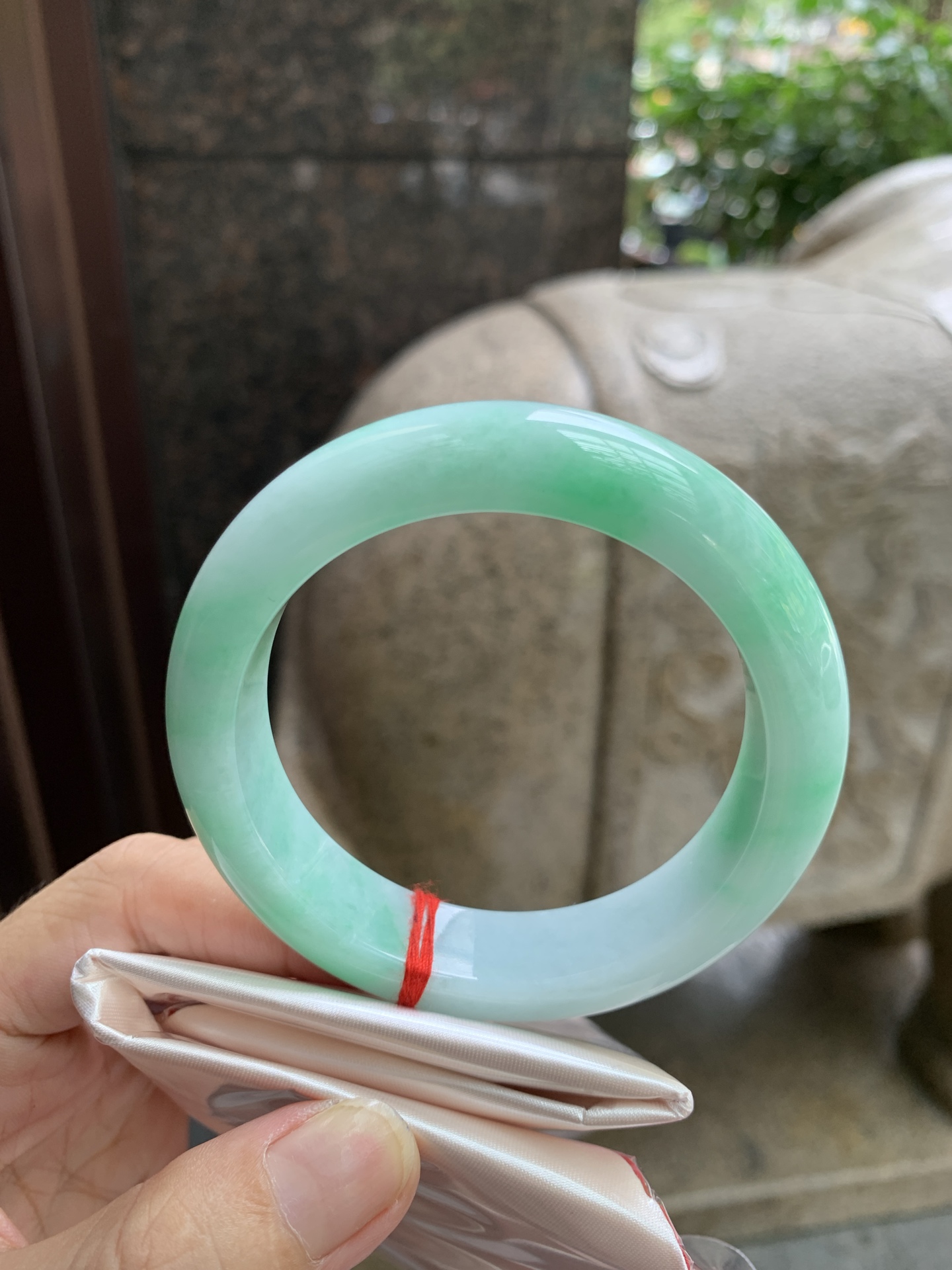 白底青正圈,0818-N1360