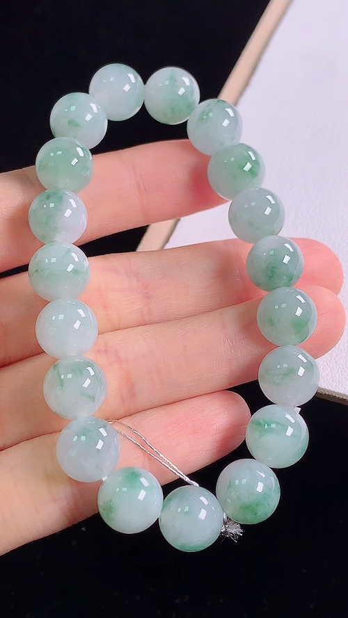 ️冰飘花手链，尺寸:9.7-9.7mm 13