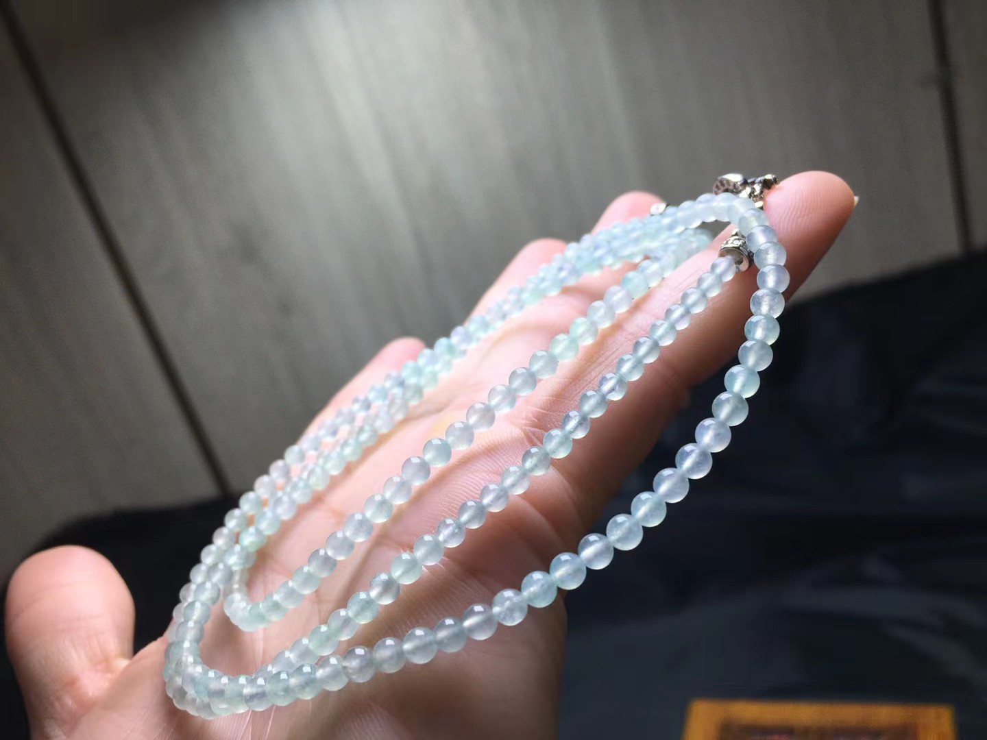 ️ 冰晴小米珠，卡3.6～3.2mm，200颗，种好，玉质细腻，通透，颗颗精选