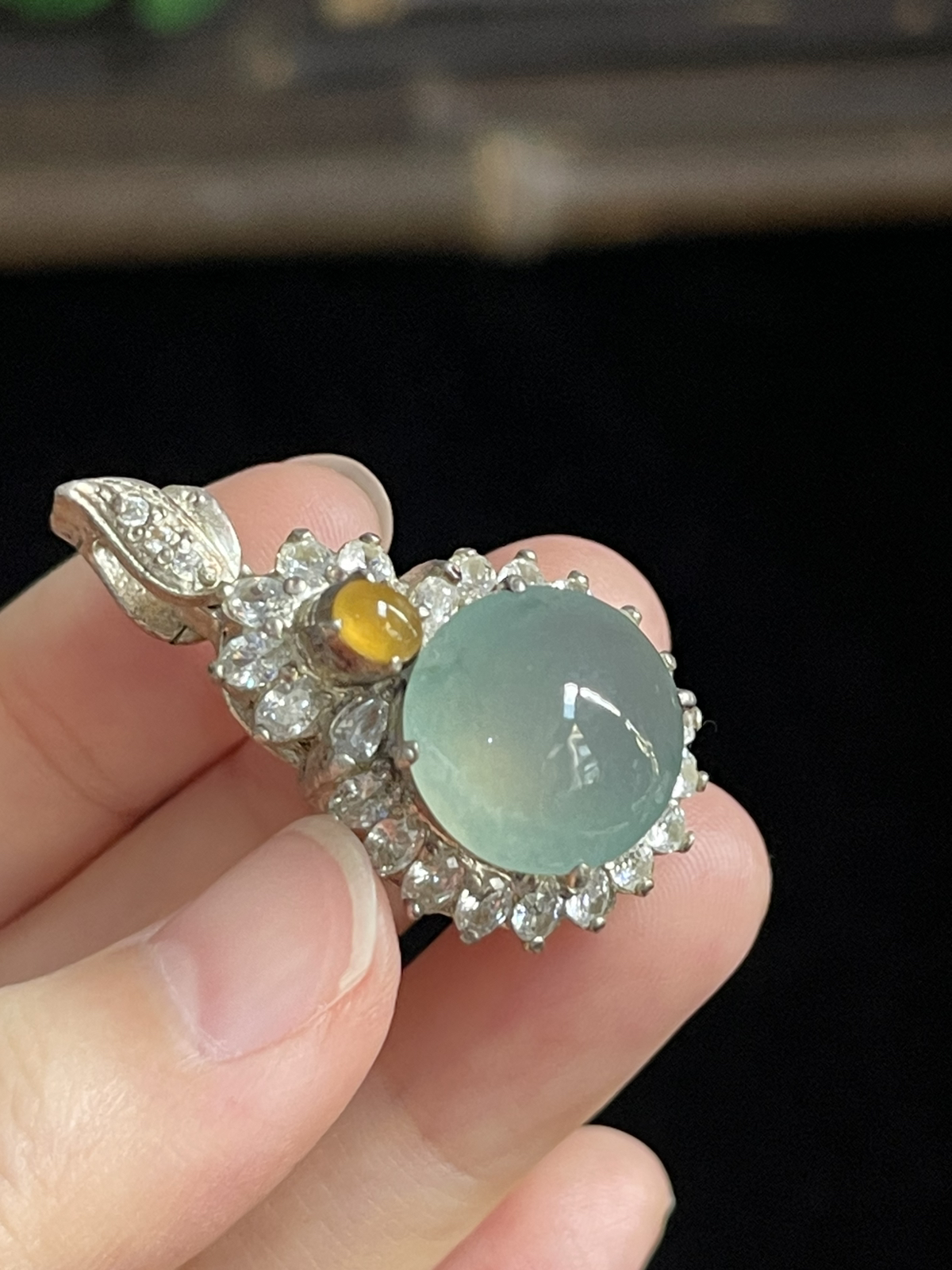 翡翠蛋面