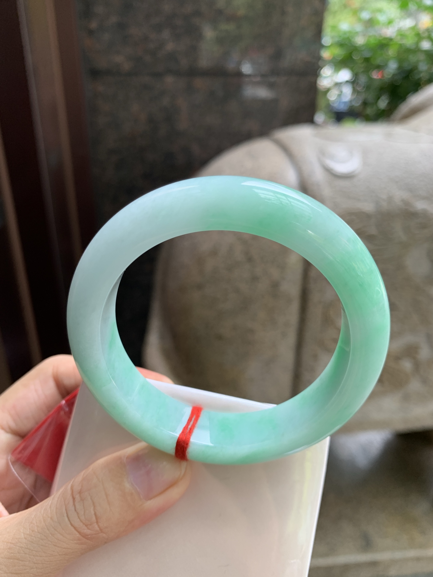 白底青正圈,0818-N1360