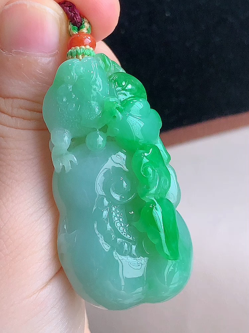 ️ 如意，尺寸53.8-28.5-11.8mm，包A附证书