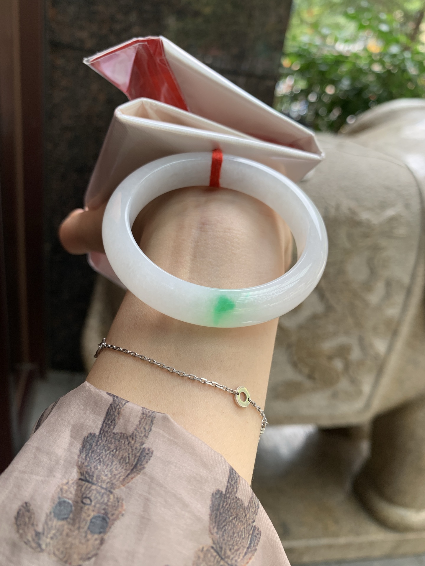 白底青正圈,0818-N1361,打灯细纹，肉眼不显