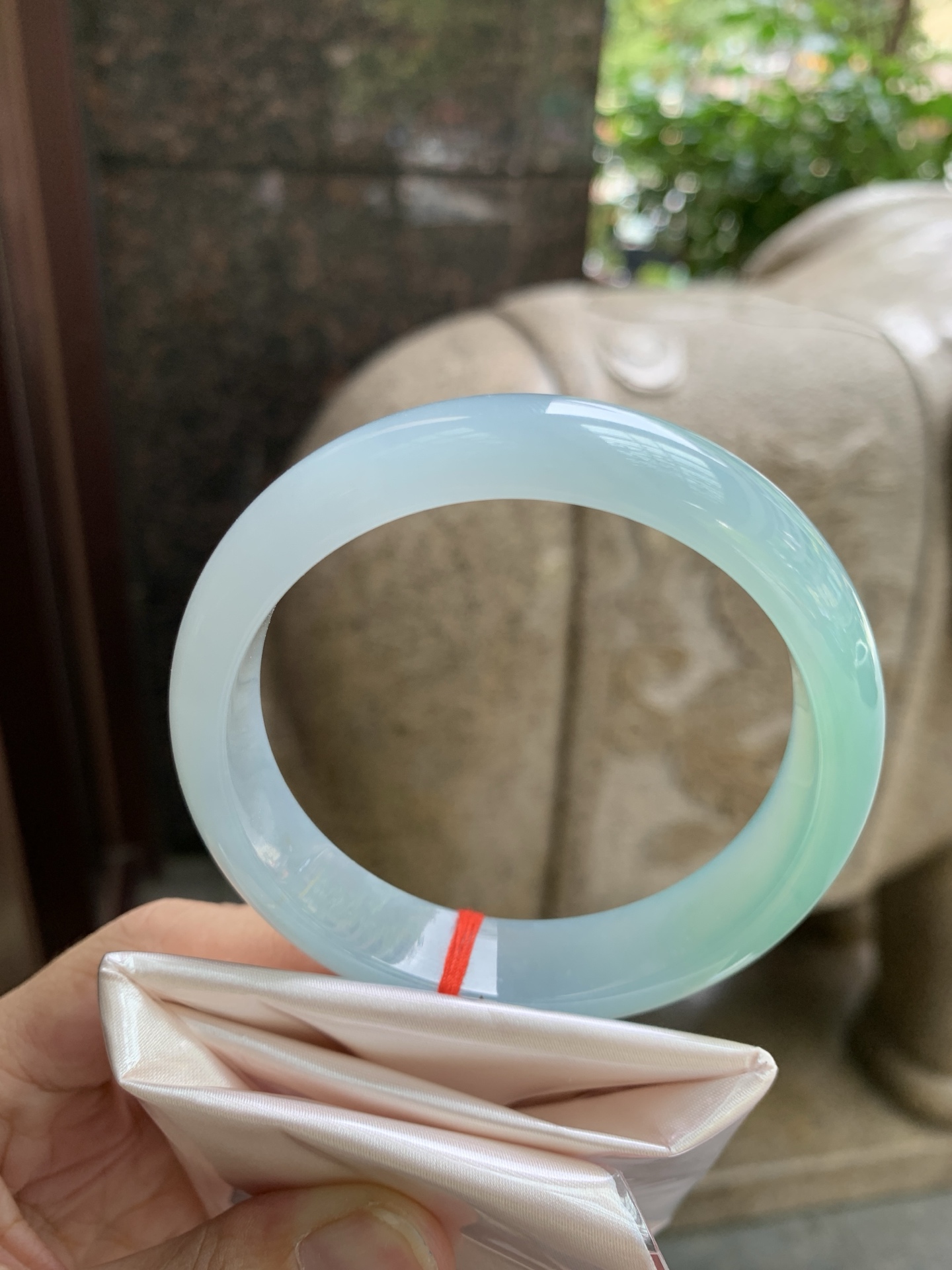 胶蓝半山水正圈,0818-H277-41