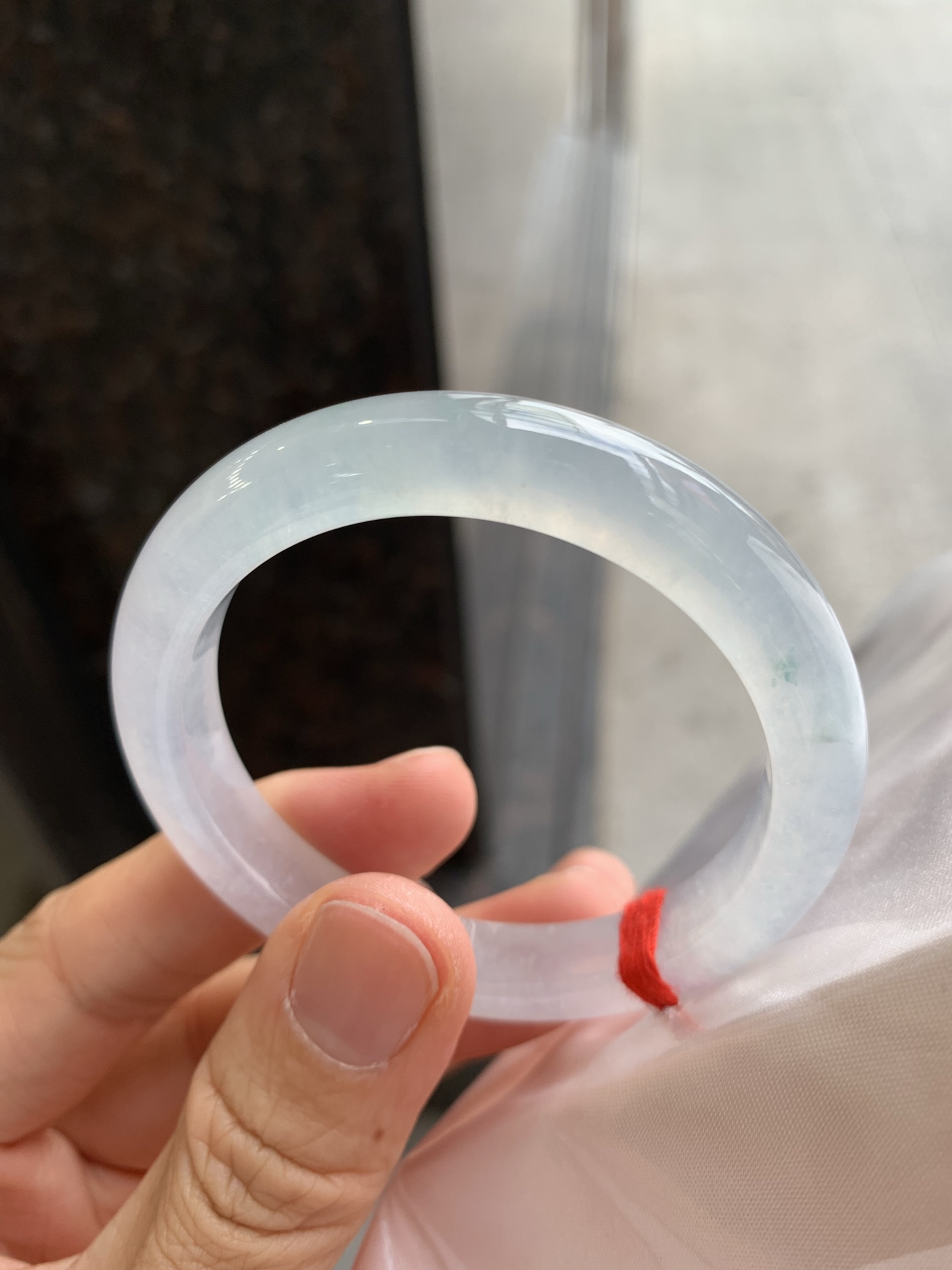 正圈冰飘花，有棉线，尺寸：50/8.8/7.8
