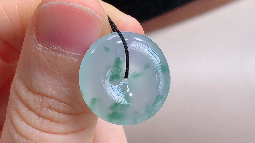 ️ 平安扣，尺寸19.0-5.7mm，包A附证书