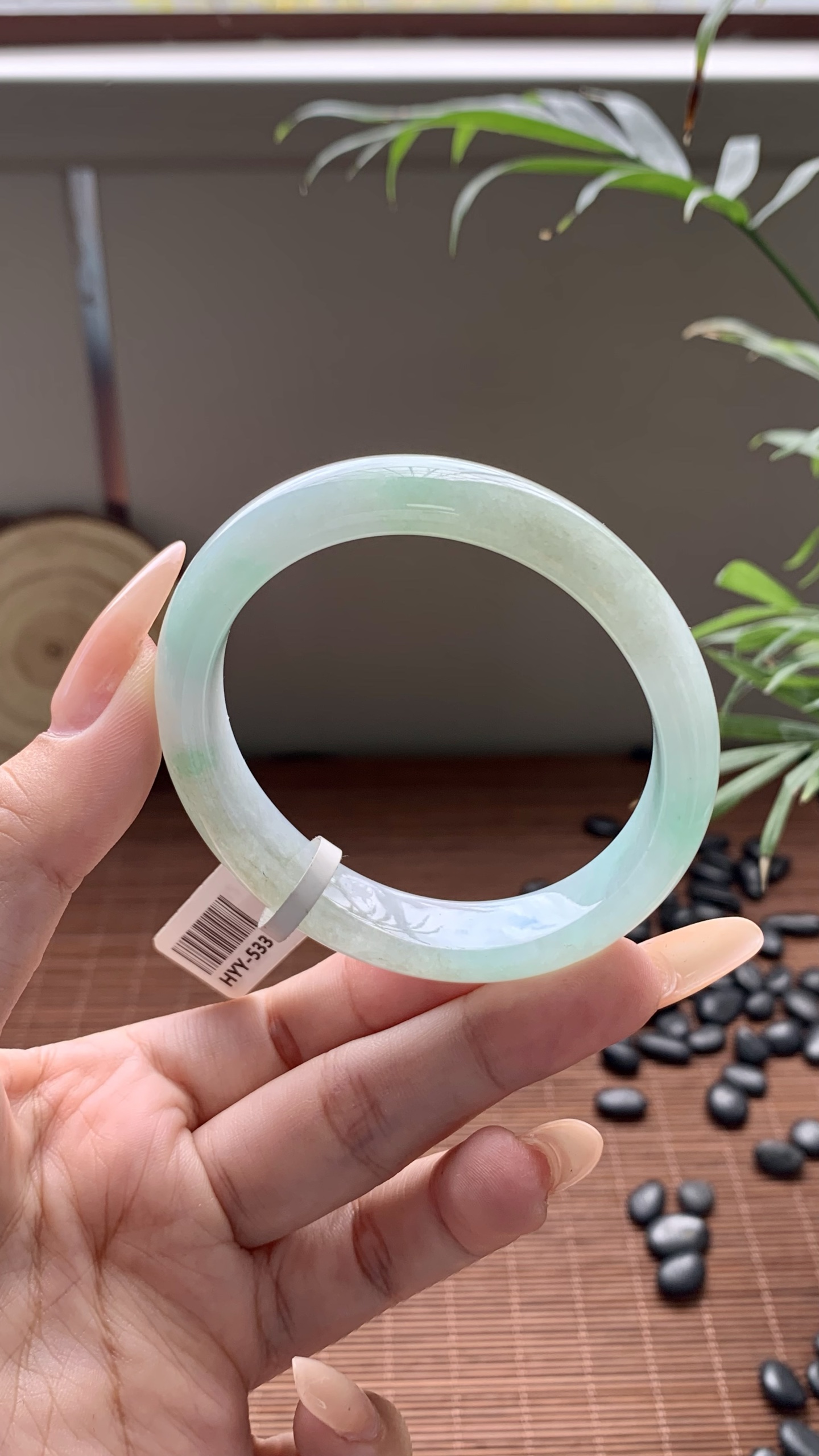 半山水飘绿贵妃成品 HYY-533 ⭕️54-47-13-7