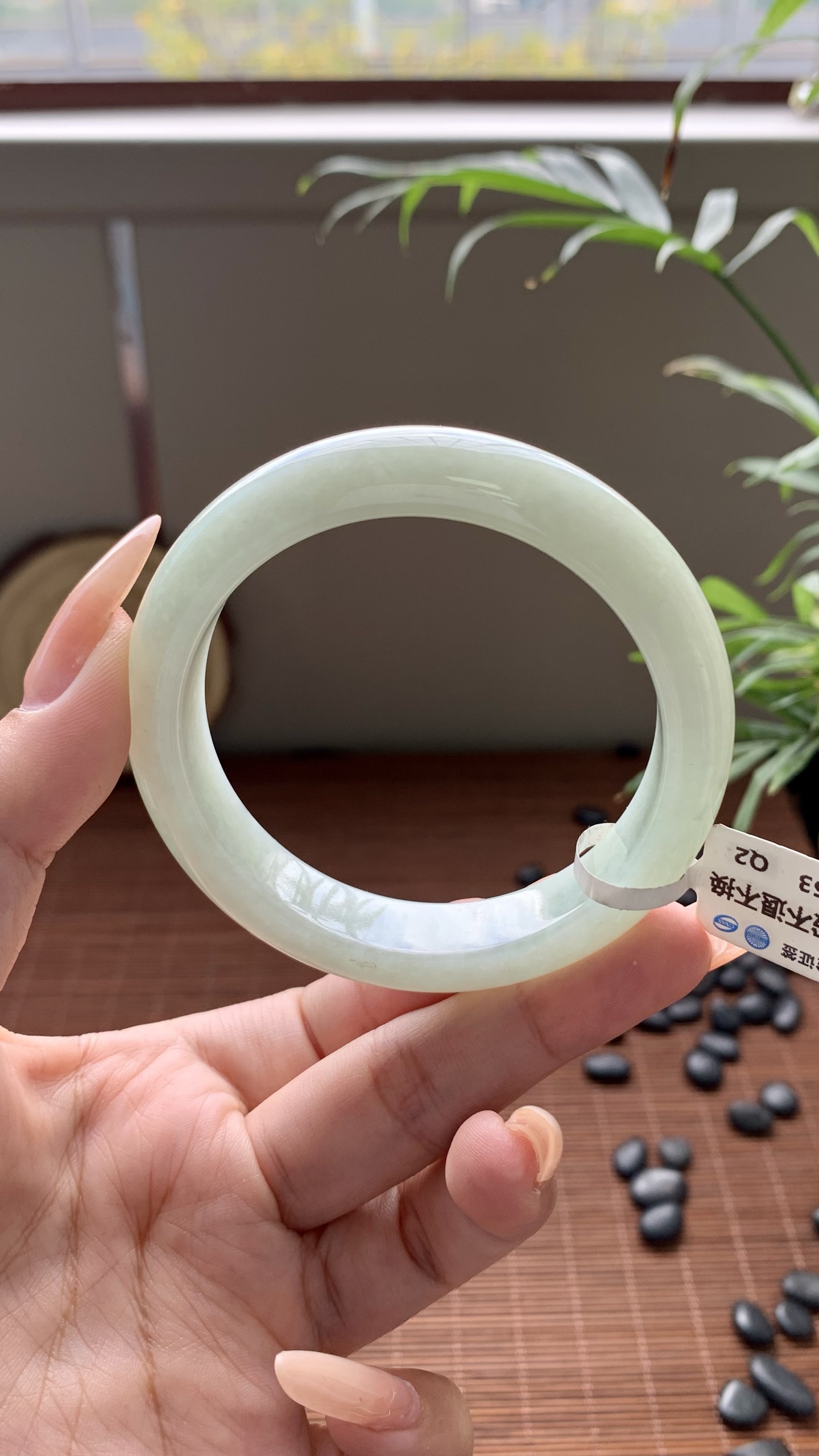 淡绿底正圈成品 HY-6407 ⭕️53-13-8