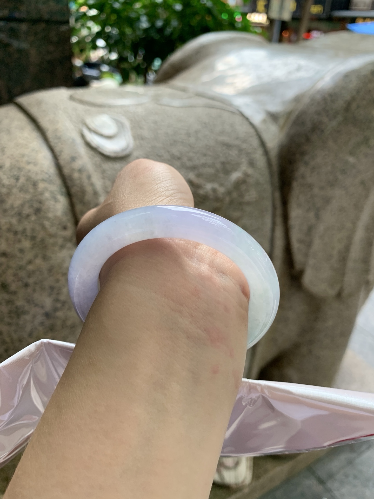冰春彩圆,打灯棉线+棉纹
