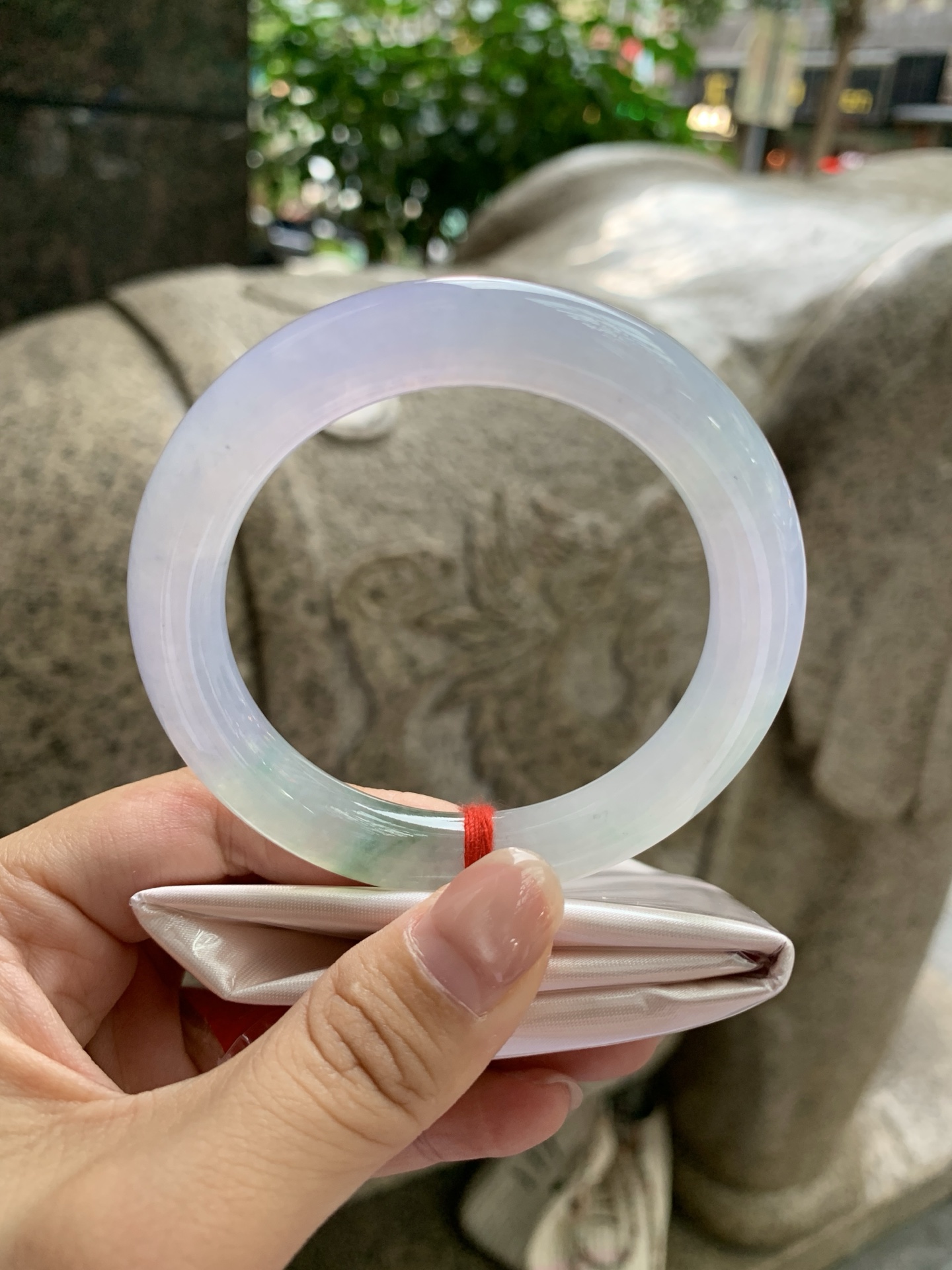 冰春彩圆,打灯棉线+棉纹