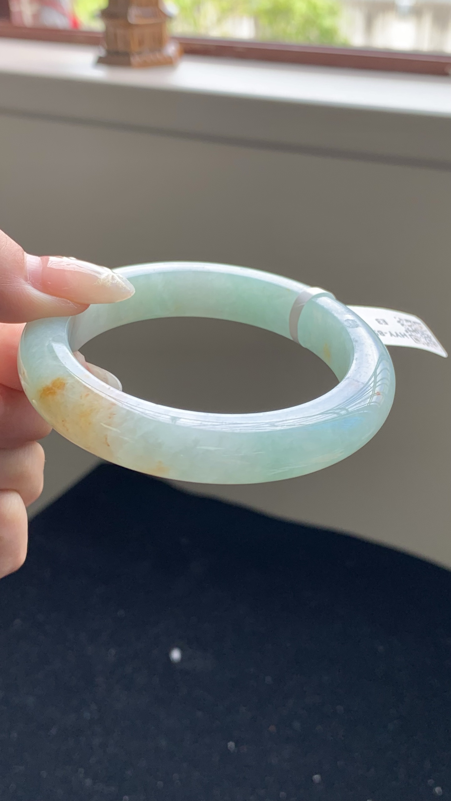 果绿洒金正圈成品 HYY-8526 ⭕️55.5-11-9