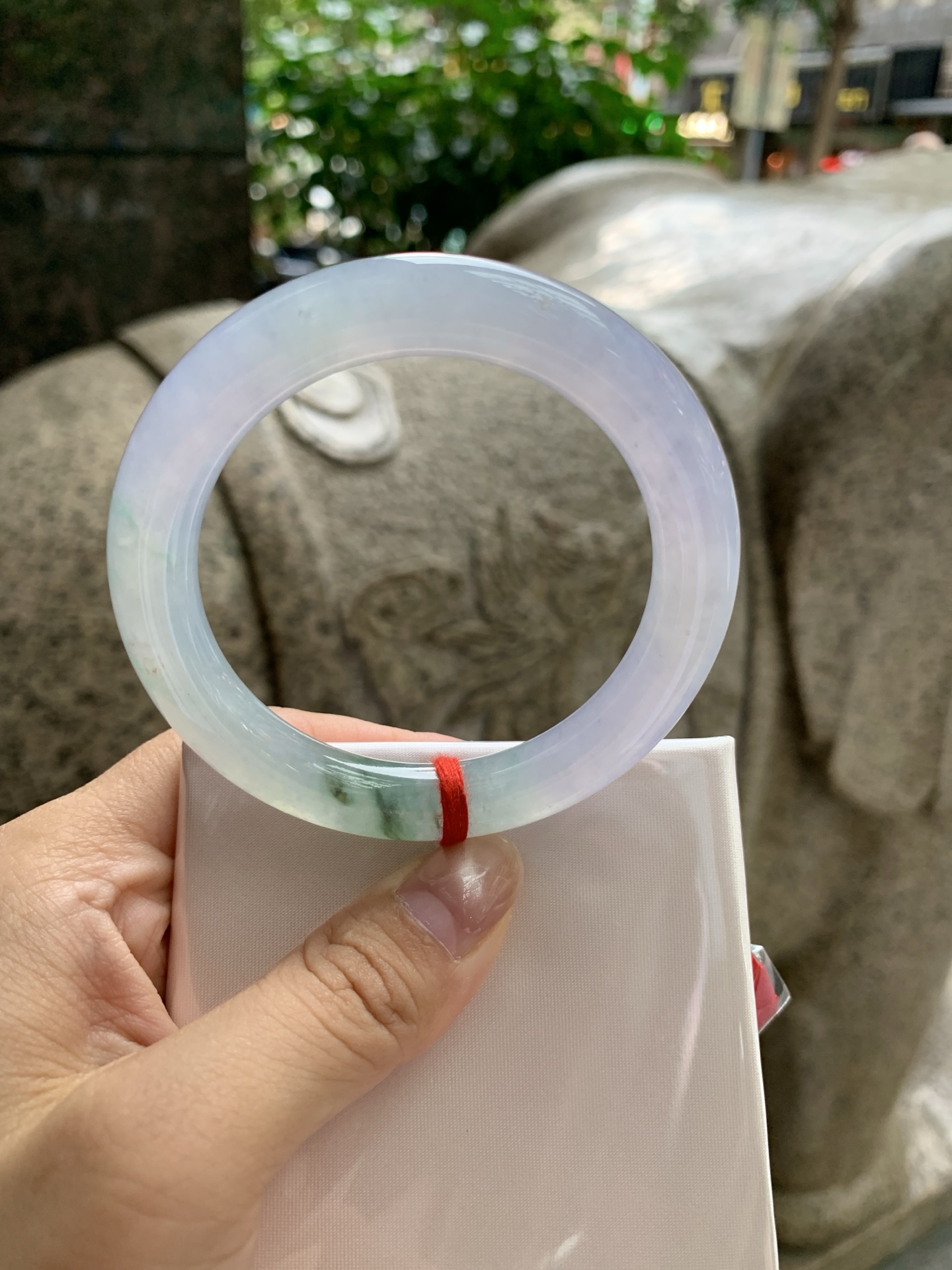 冰春彩圆,打灯棉线+棉纹