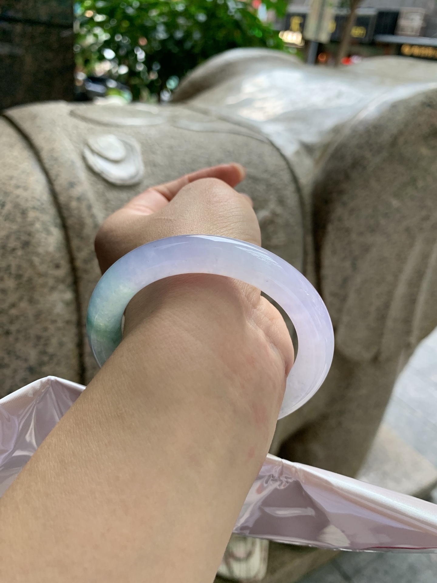 冰春彩圆,打灯棉线+棉纹