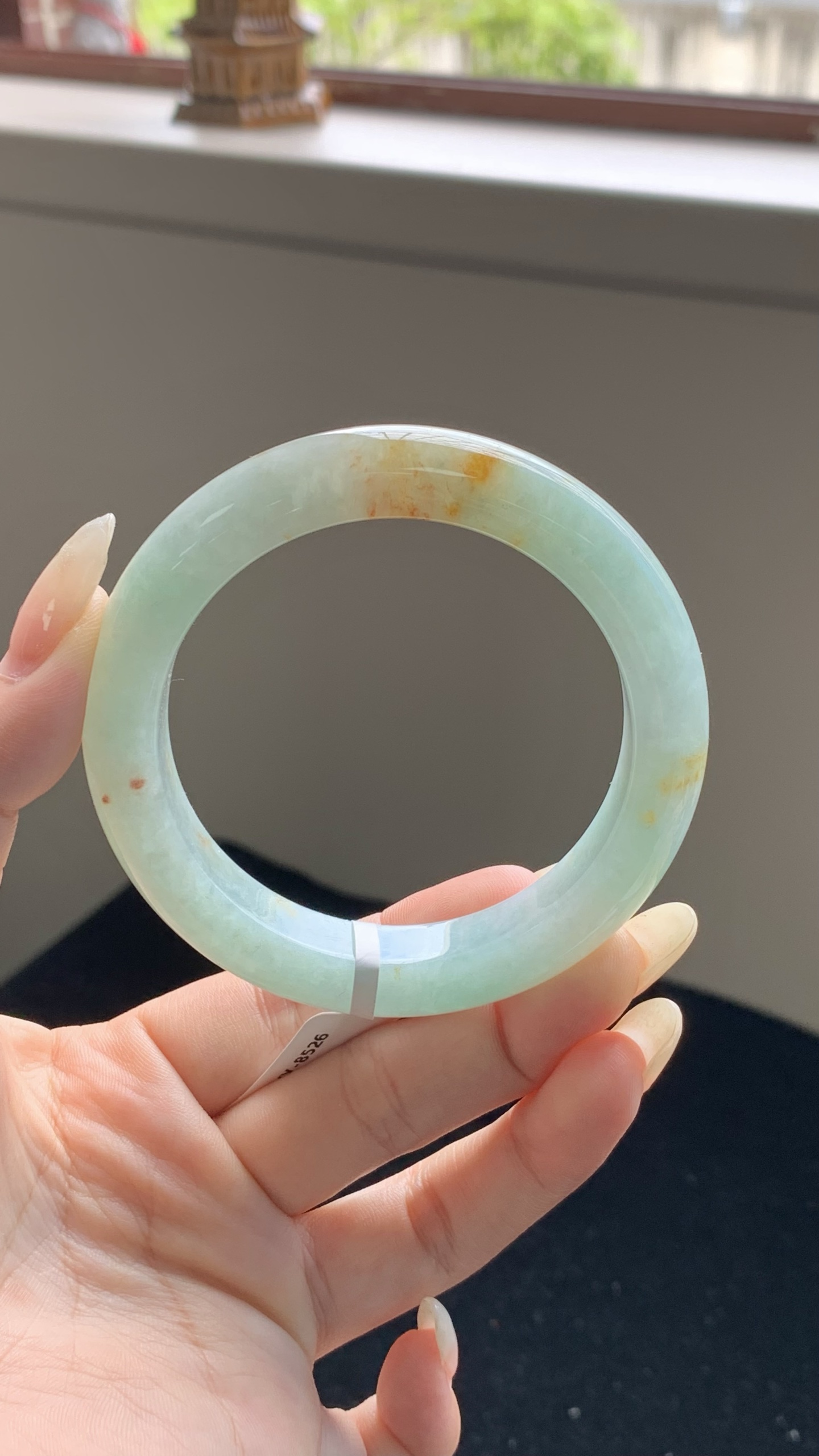 果绿洒金正圈成品 HYY-8526 ⭕️55.5-11-9