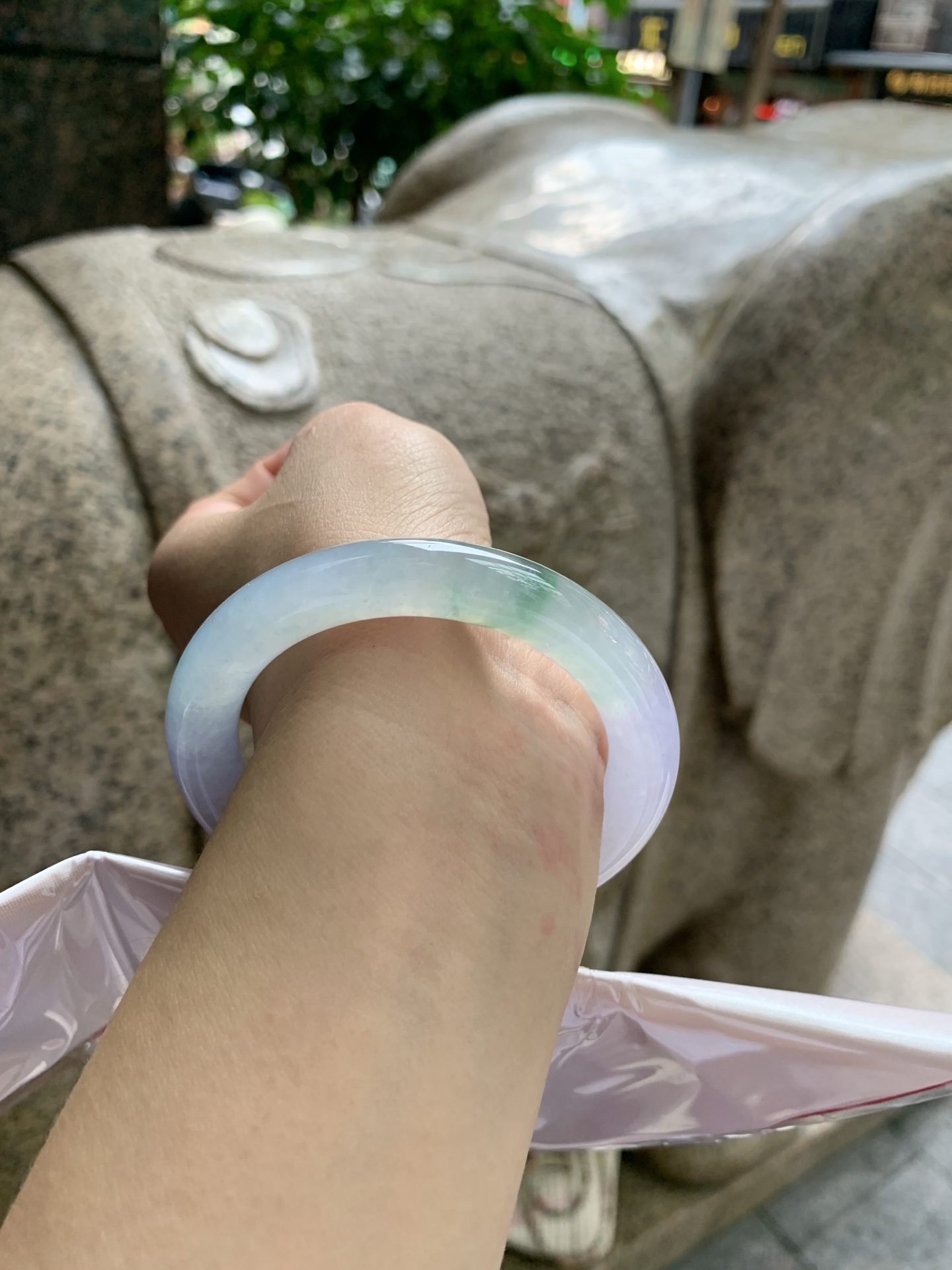 冰春彩圆,打灯棉线+棉纹