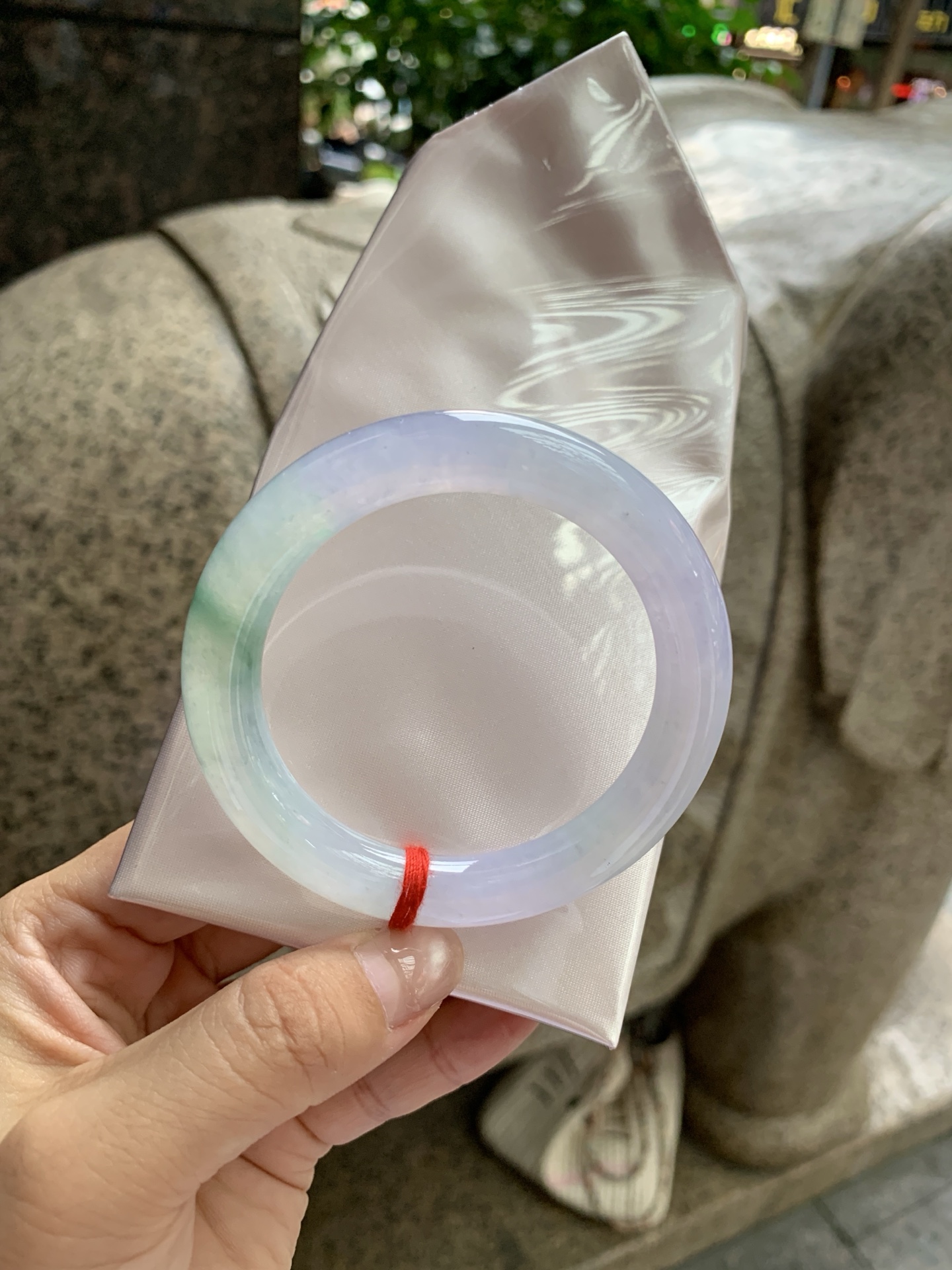 冰春彩圆,打灯棉线+棉纹