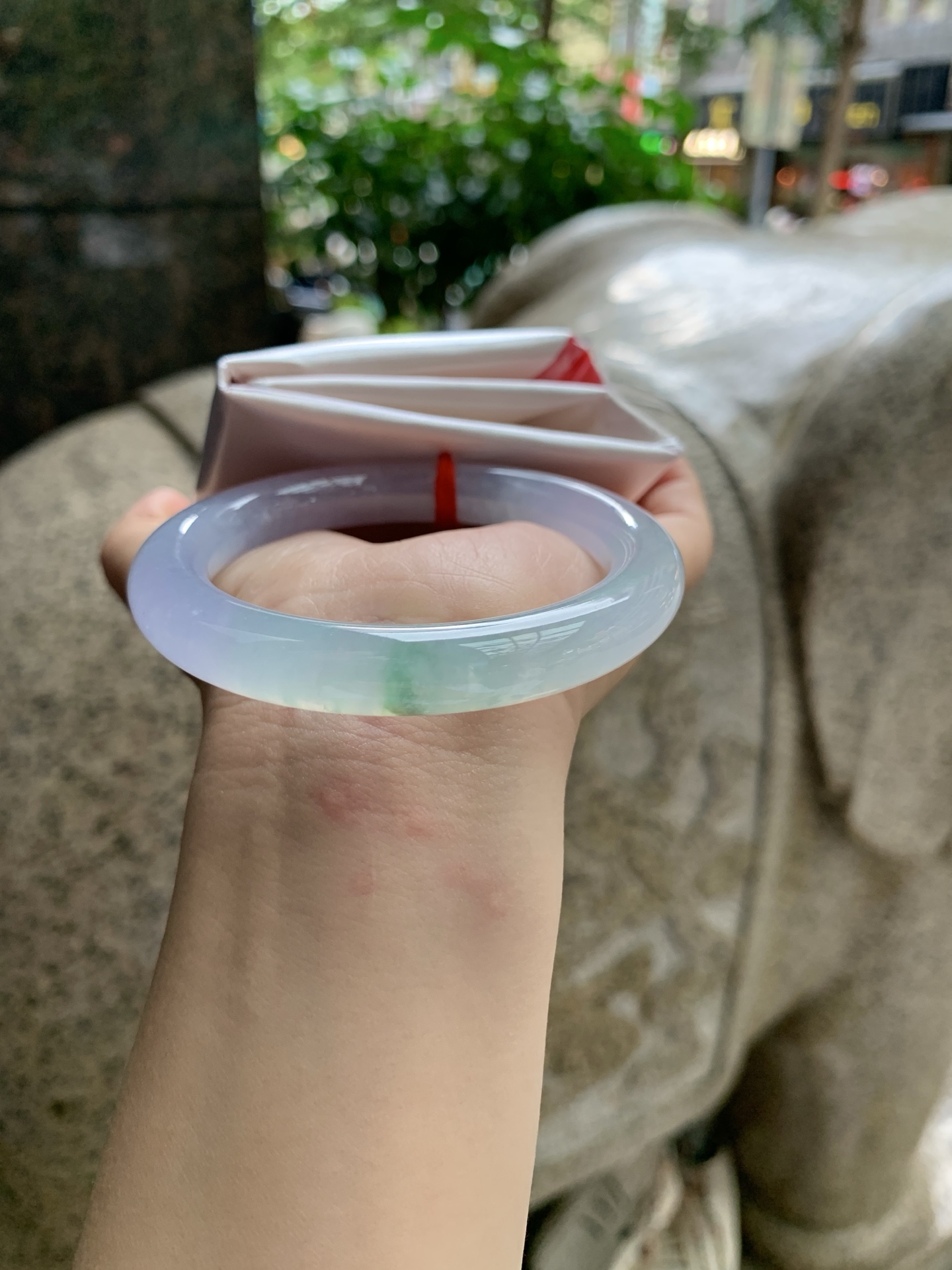 冰春彩圆,打灯棉线+棉纹