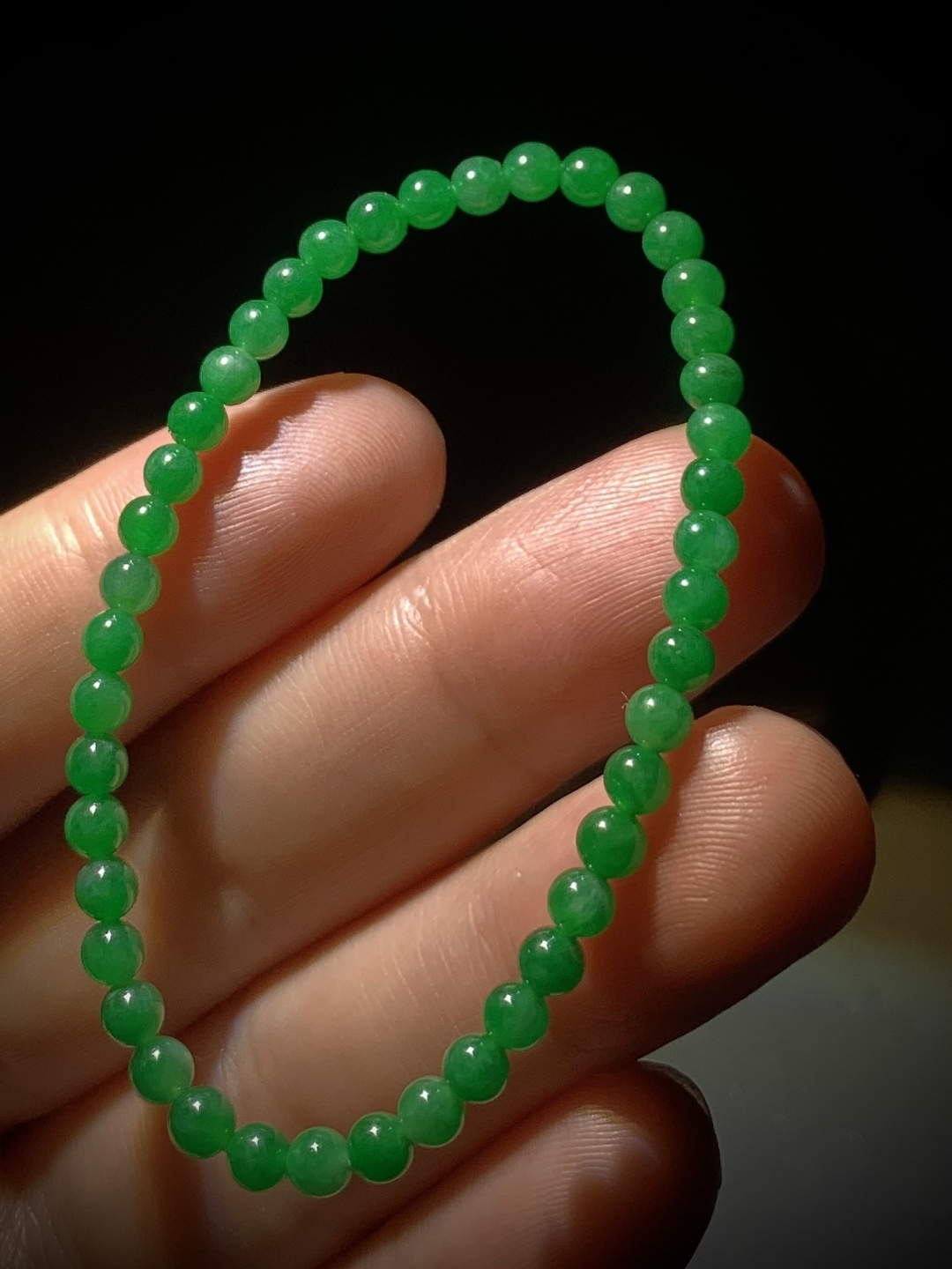 ️ 小米珠，珠子手串手链，直径4mm，43粒，4.32g
