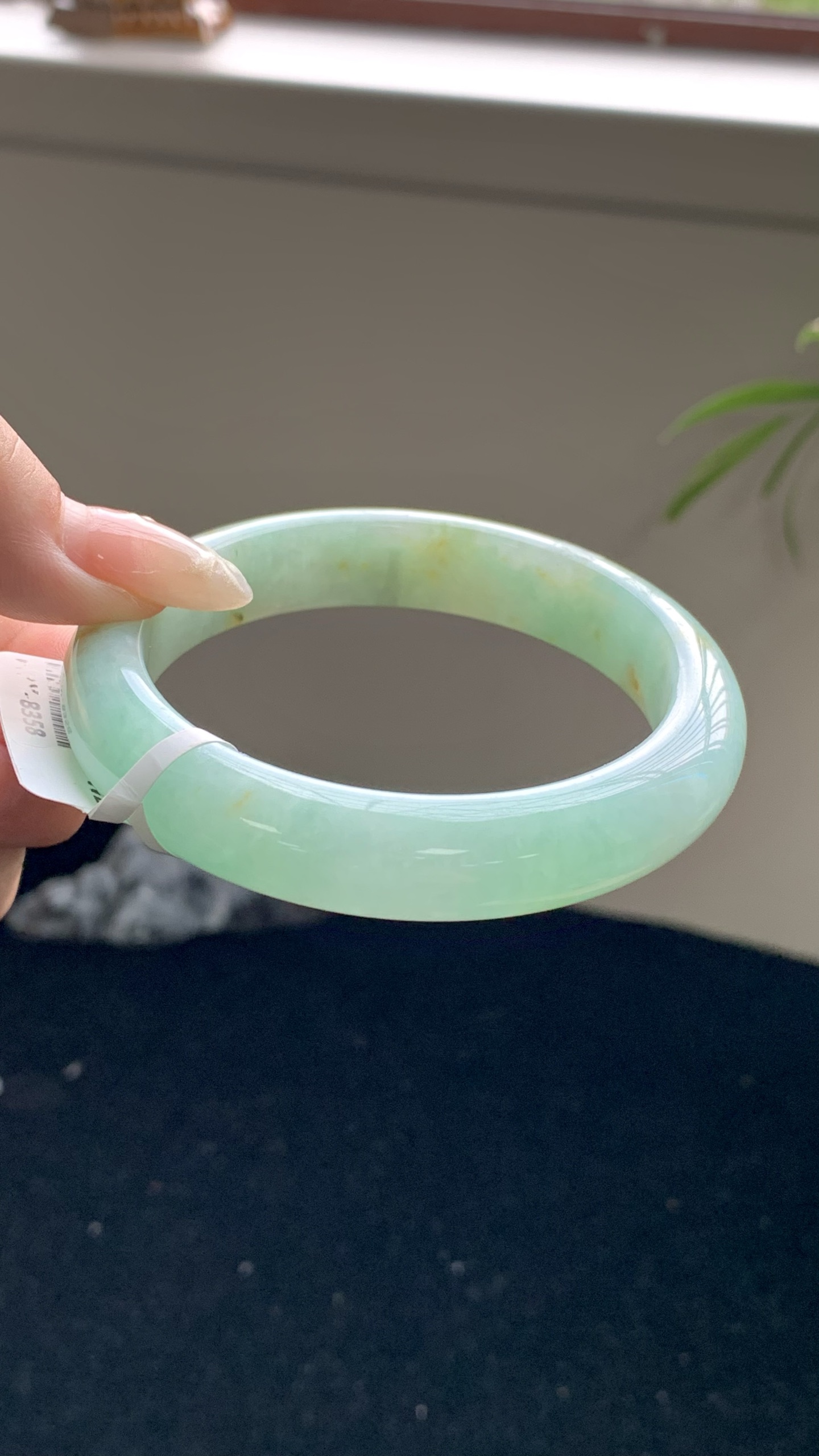 果绿洒金正圈成品,HYY-8358,55.5-12-8