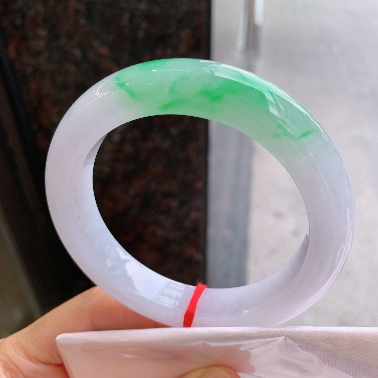 正圈飘绿 无裂 大圈口
