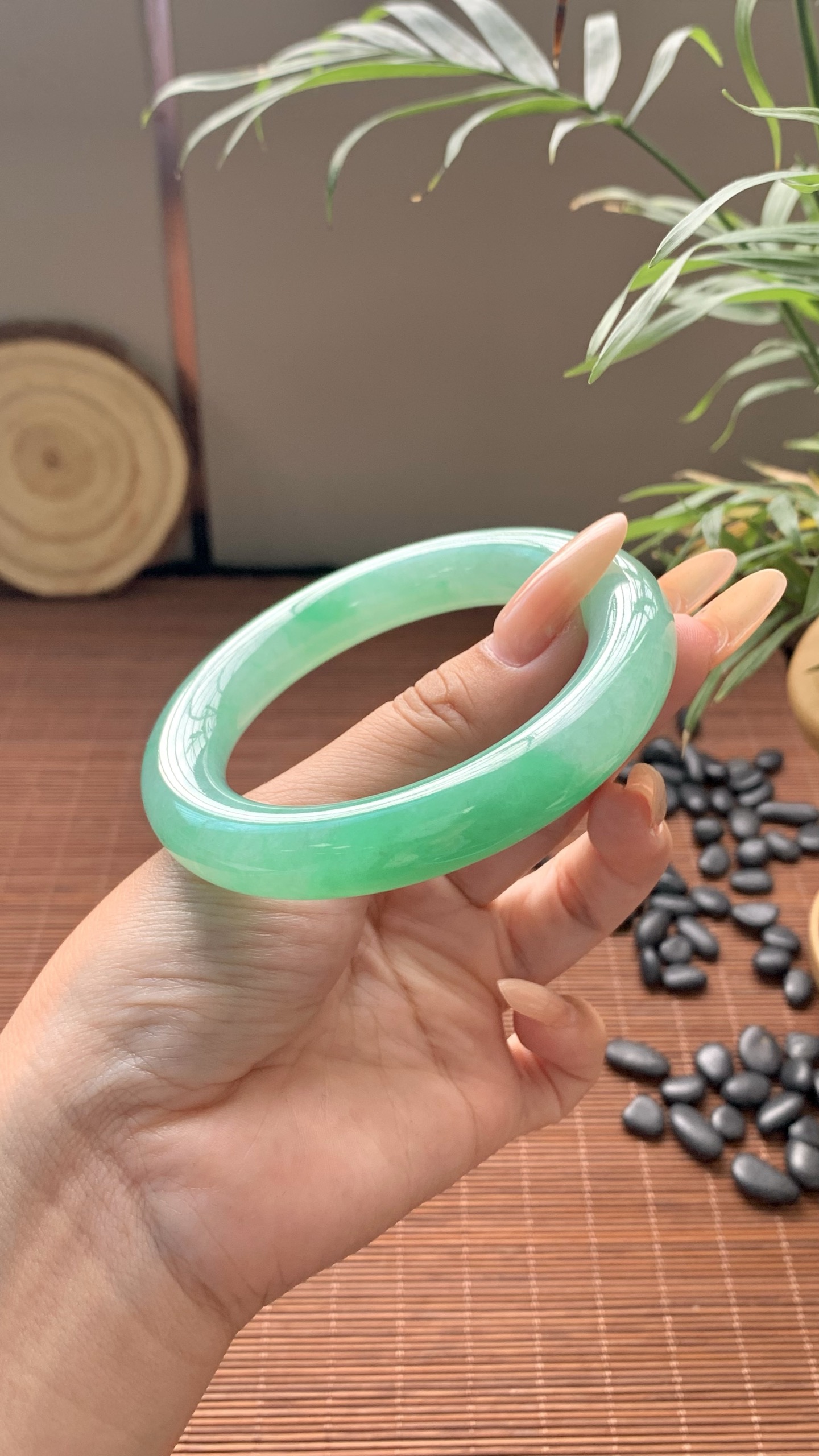 阳绿圆条成品 HYY-9670 ⭕️57-12-12