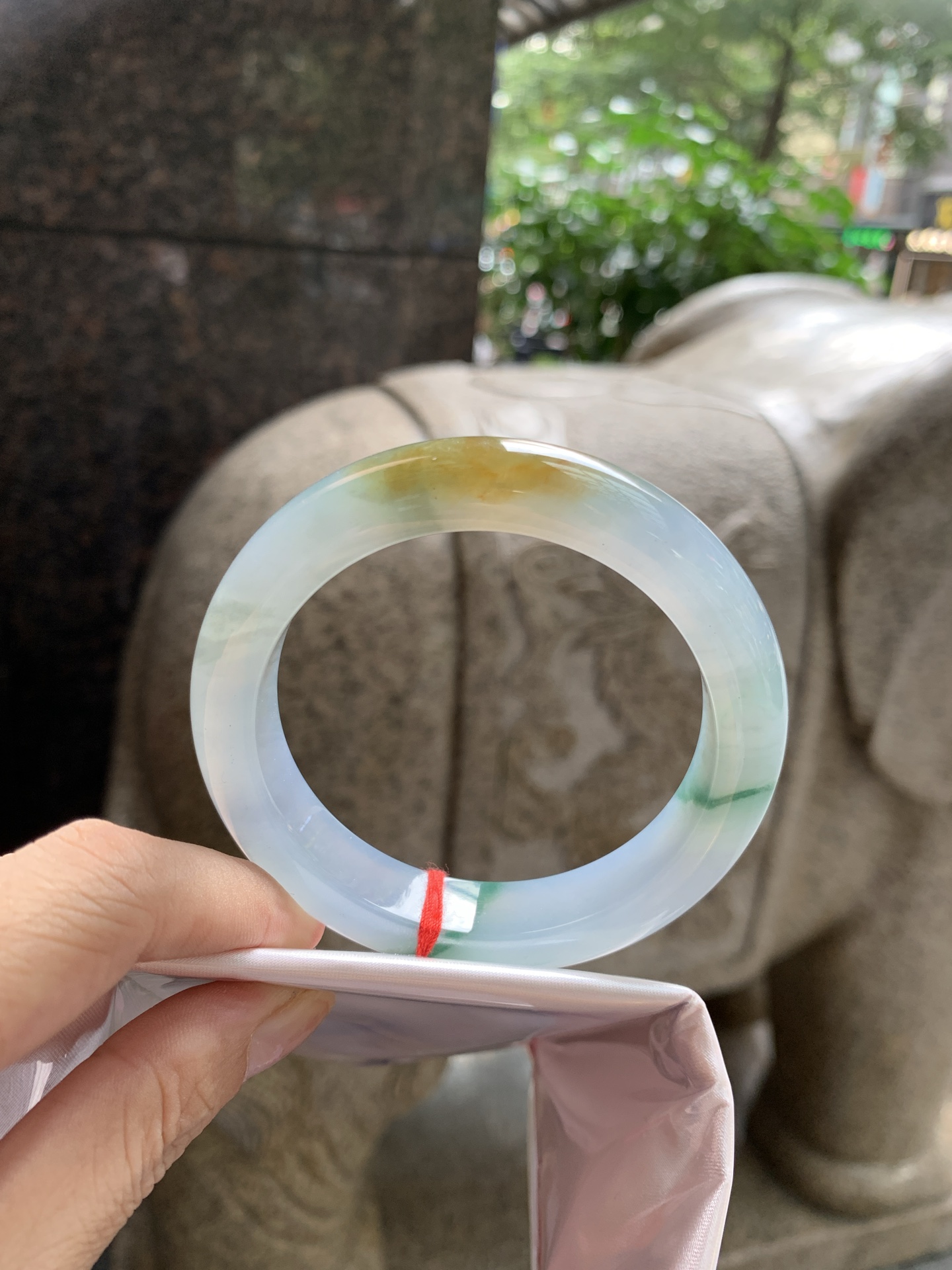 黄翡飘花正圈,打灯细纹