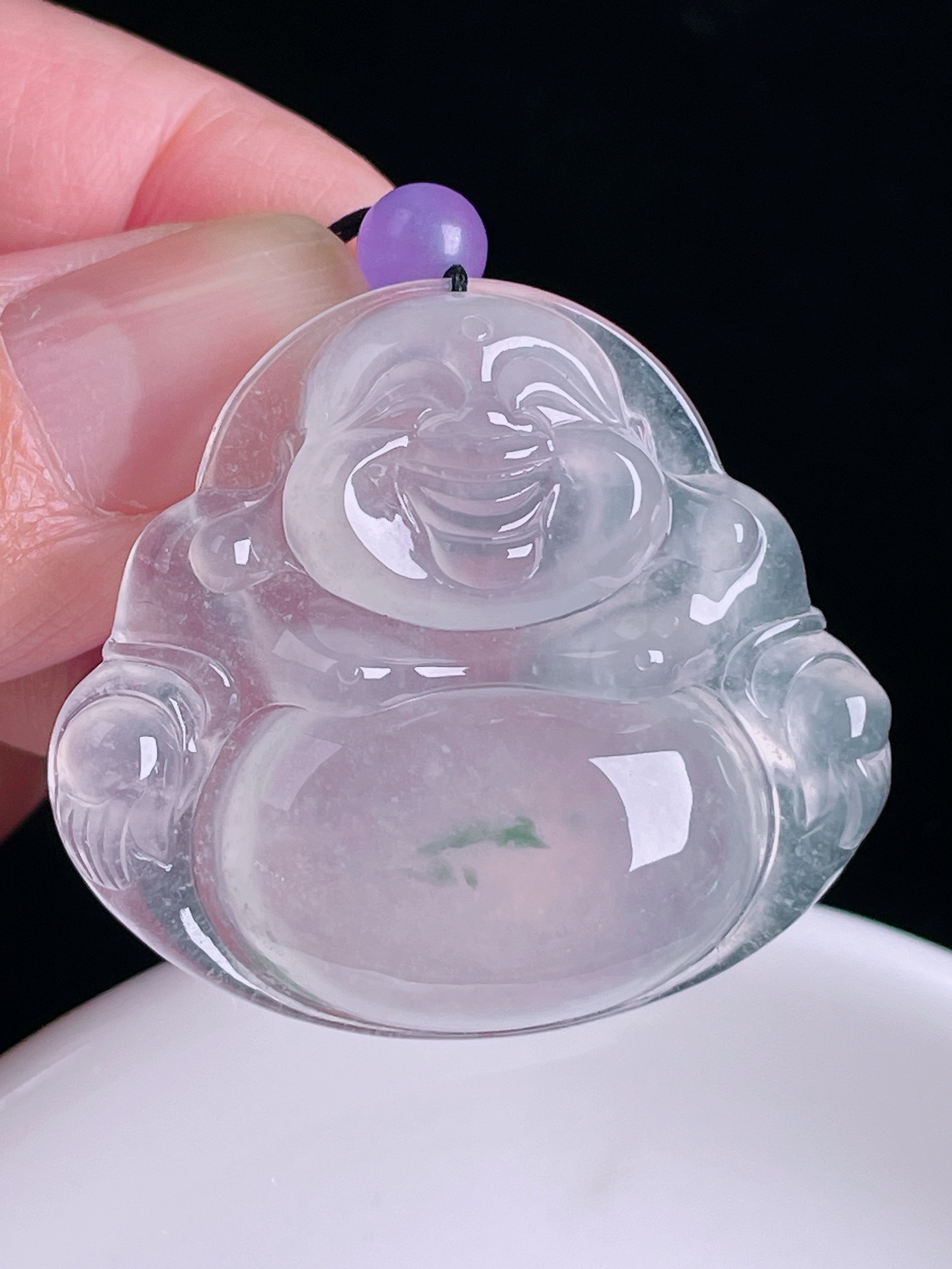 佛公，老种起光，细底通透，尺寸：36.3/40.3/8mm0822