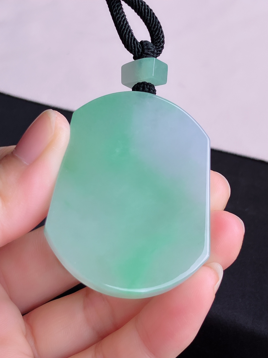 双彩平安牌，简约时尚，尺寸51/38/5.8/自然光实拍