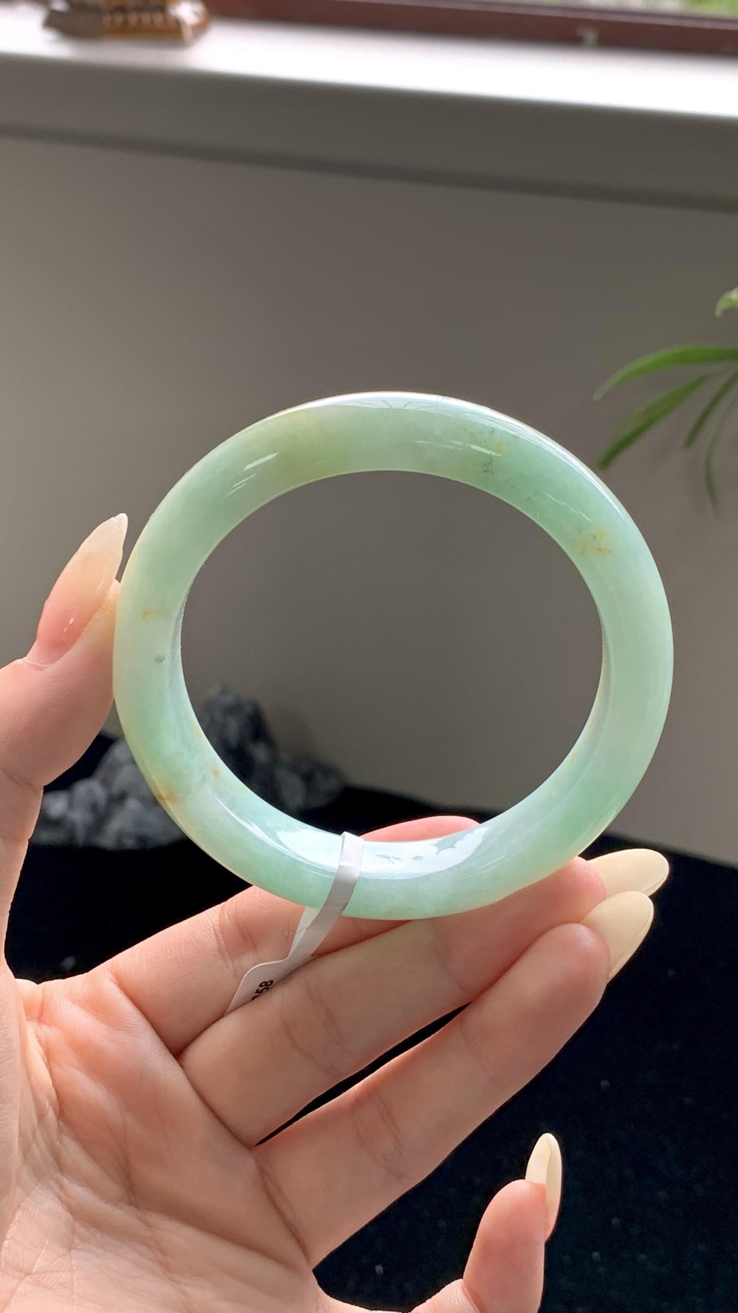 果绿洒金正圈成品,HYY-8358,55.5-12-8