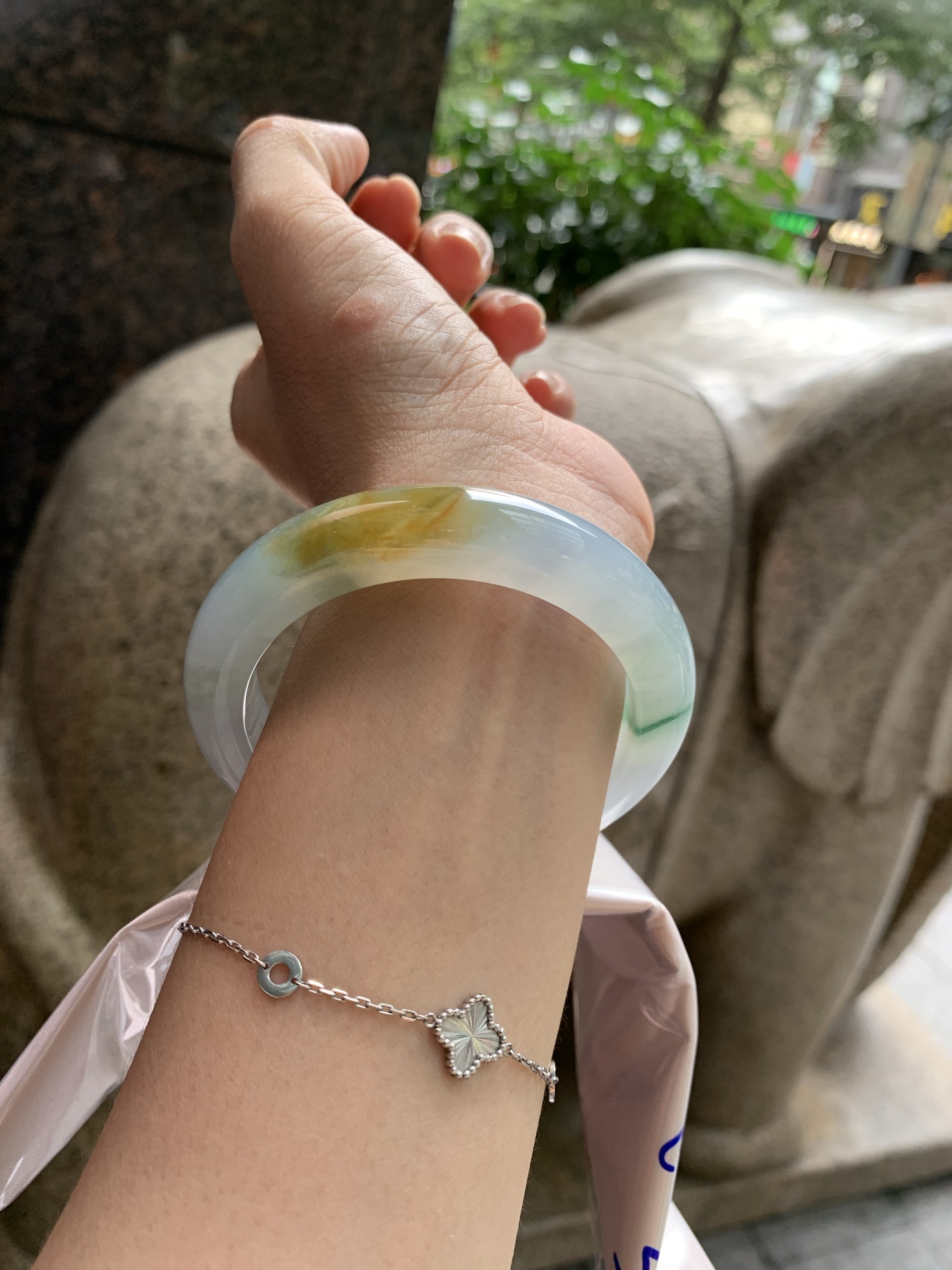 黄翡飘花正圈,打灯细纹